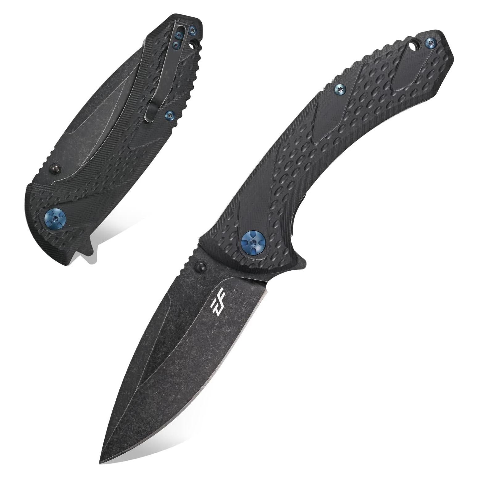 Cuchillo de Bolsillo Eafengrow EF927 Acero D2 Mango G10 22.3 cm