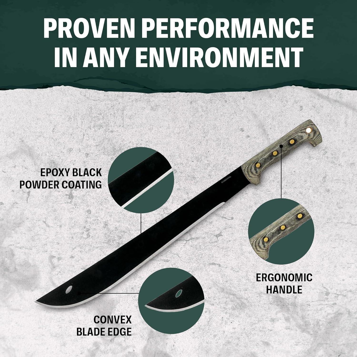 Machete de Exterior Condor CTK2020HCM 45.72 cm Acero Carbono