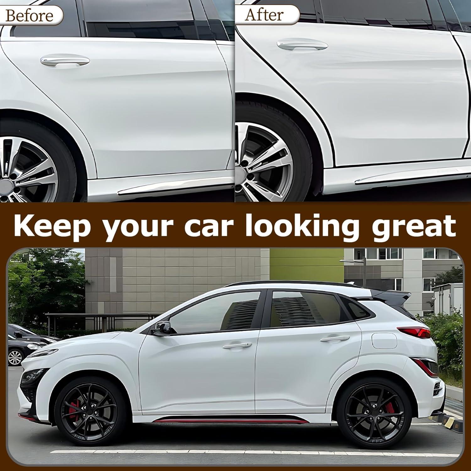 Protector de Bordes de Puertas de Coche RAINFLOW 5M Negro