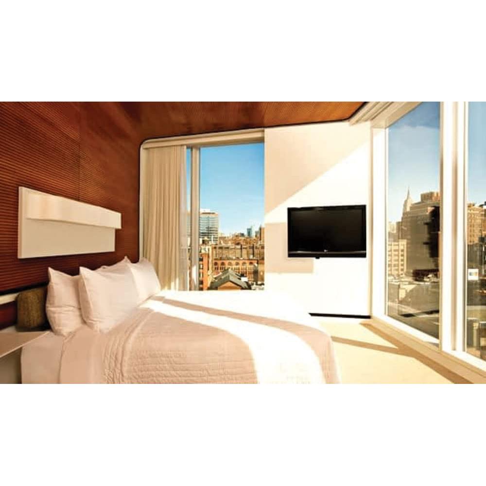 Panel decorativo tambour de veneer de roble rojo 2.44x1.22m