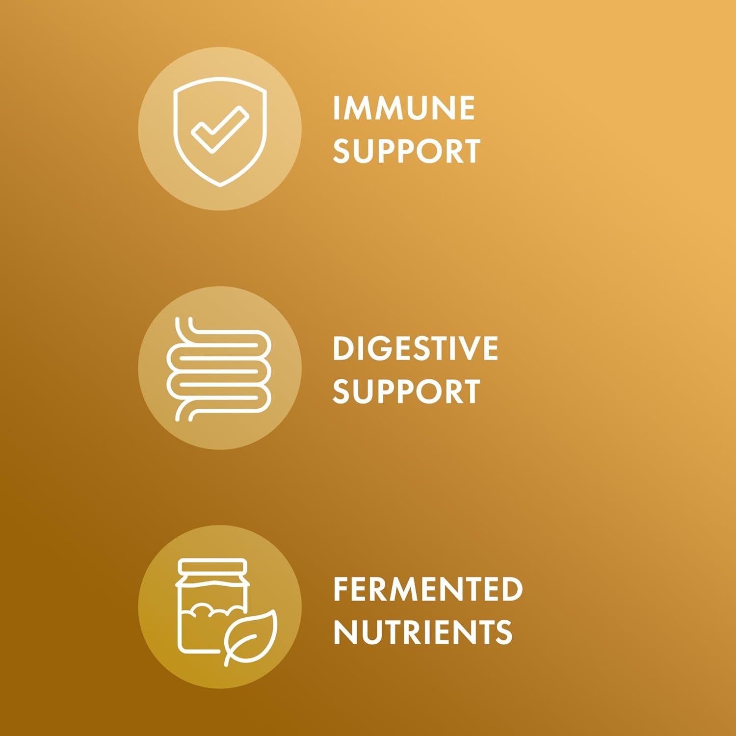Suplemento Dietético Jengibre Fermentado Orgánico Dr. Mercola 60 Cápsulas