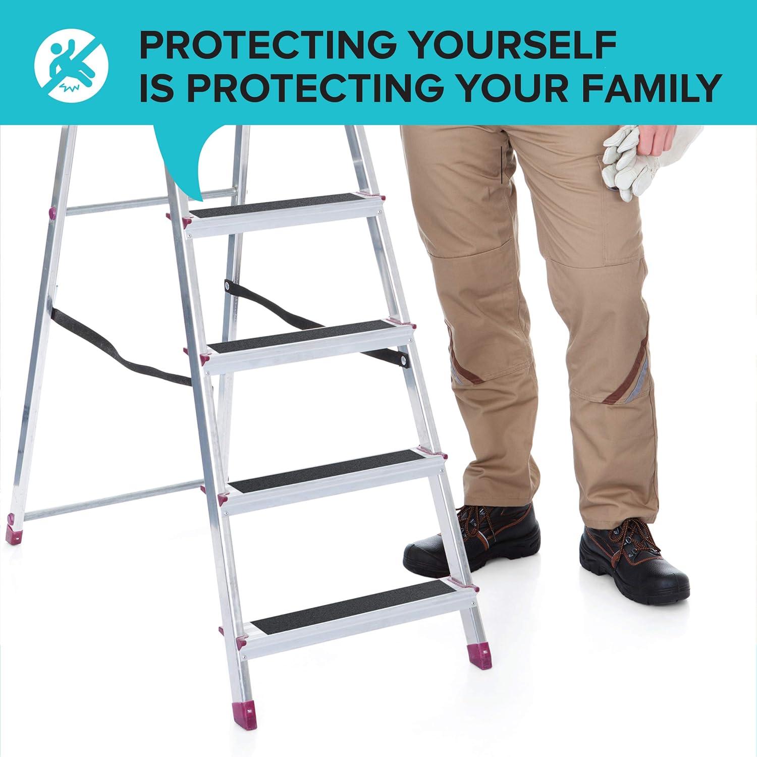 Cinta Antideslizante LifeGrip 2.54cm x 9.14m Negra para Piscina