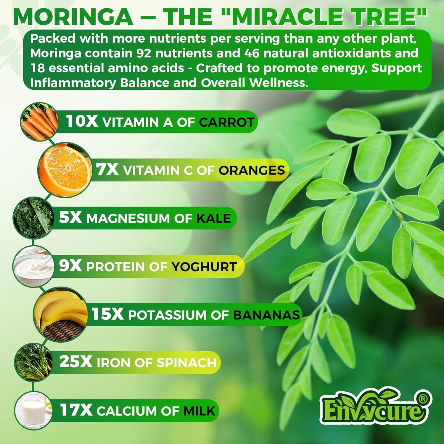Gomitas de Moringa Espirulina EnvyCure 60 Unidades