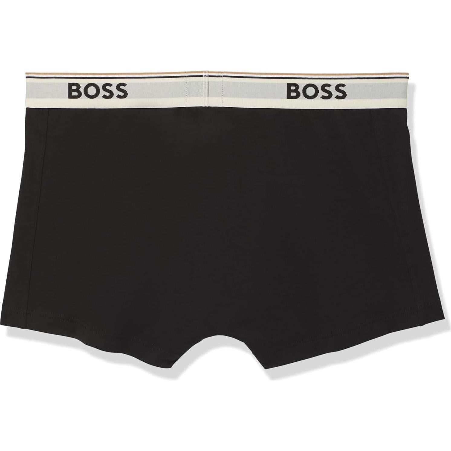 BOSS Paquete de 3 Bóxers de Algodón Elástico Corte Regular