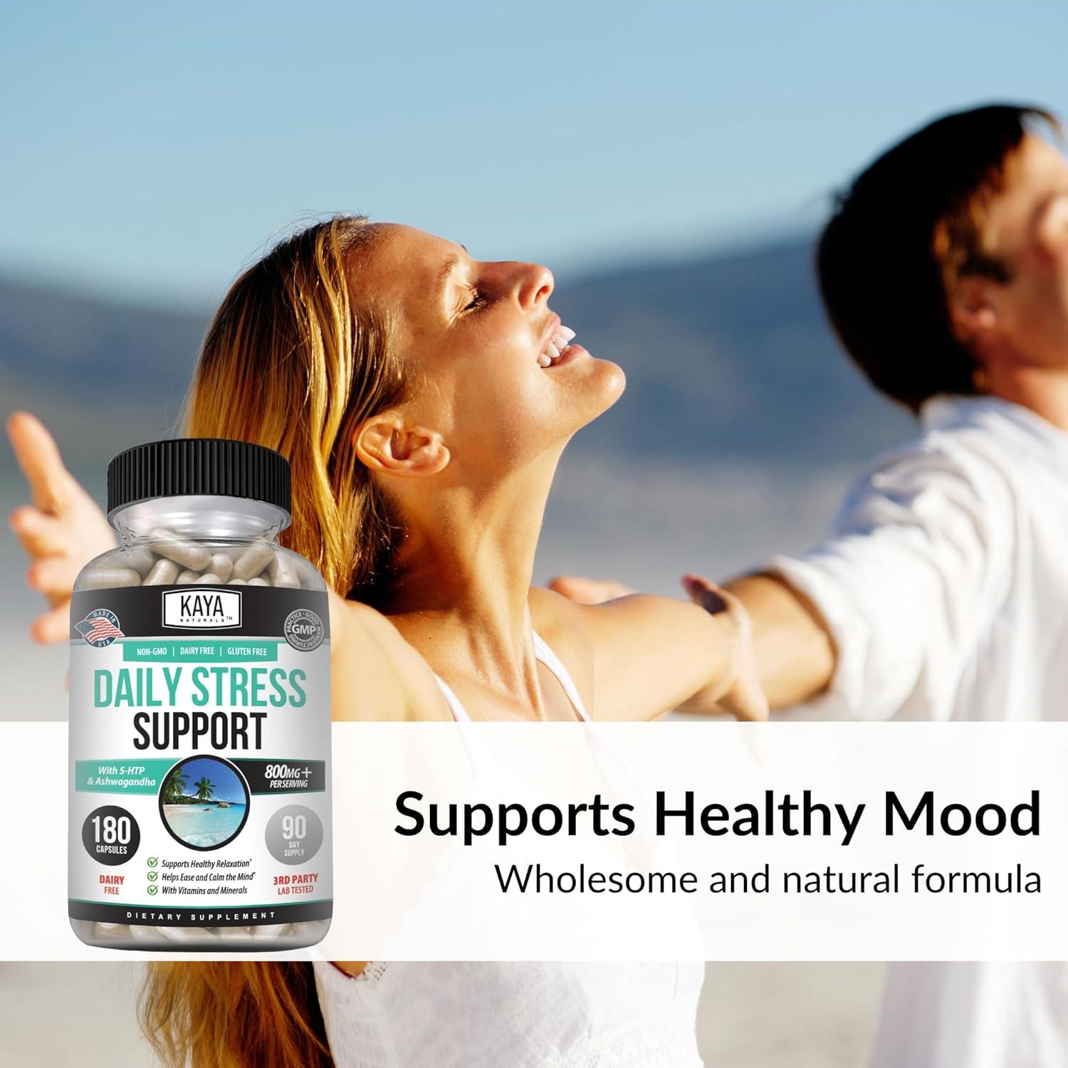 Suplemento Vitamínico Natural Kaya Naturals 180 Cápsulas