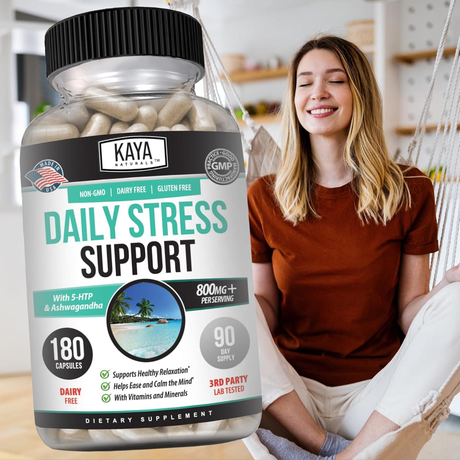 Suplemento Vitamínico Natural Kaya Naturals 180 Cápsulas