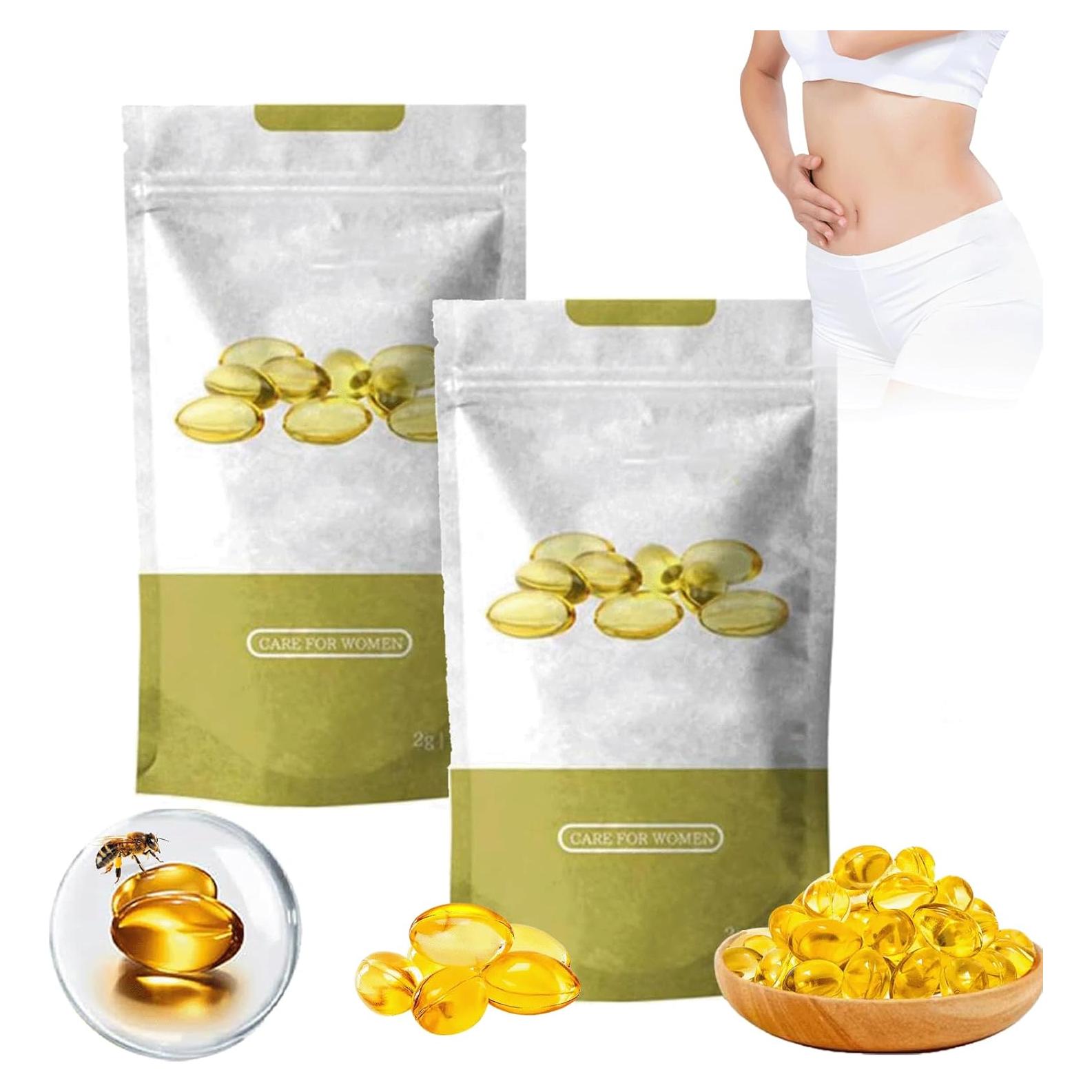 Cápsulas de Aceite de Jengibre con Veneno de Abeja Guruas 2pcs