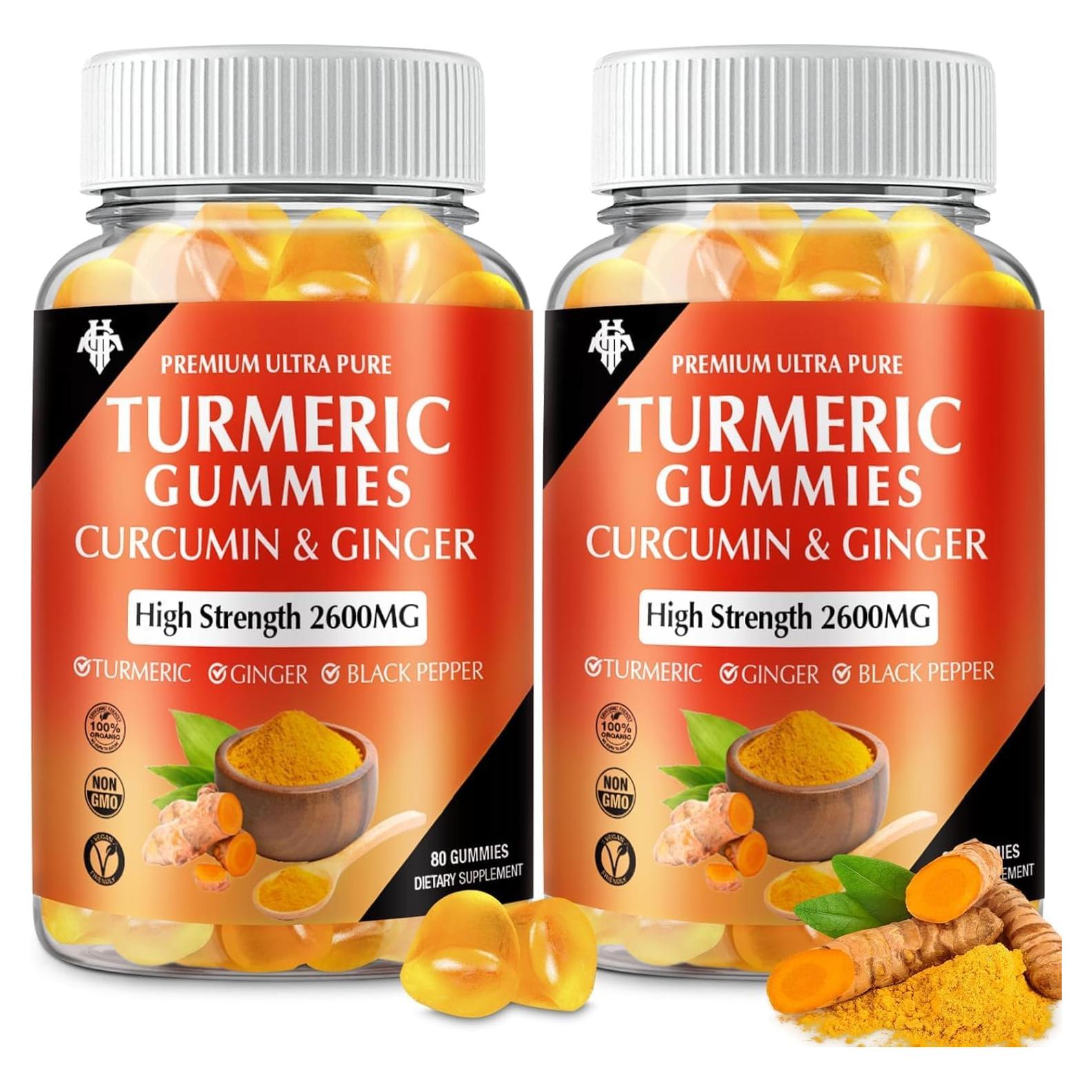 Gomitas de Cúrcuma CHANUBITO 550mg Veganas 2 Paquetes