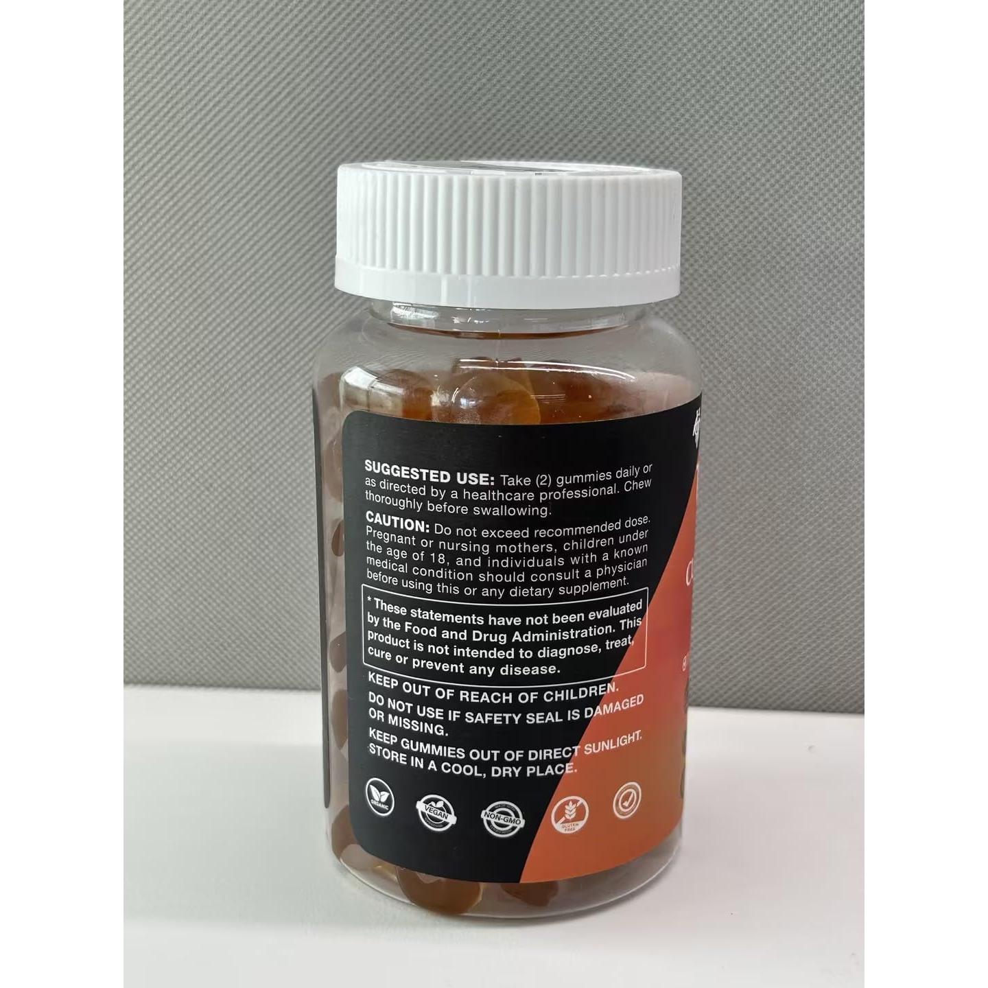 Gomitas de Cúrcuma CHANUBITO 550mg Veganas 2 Paquetes