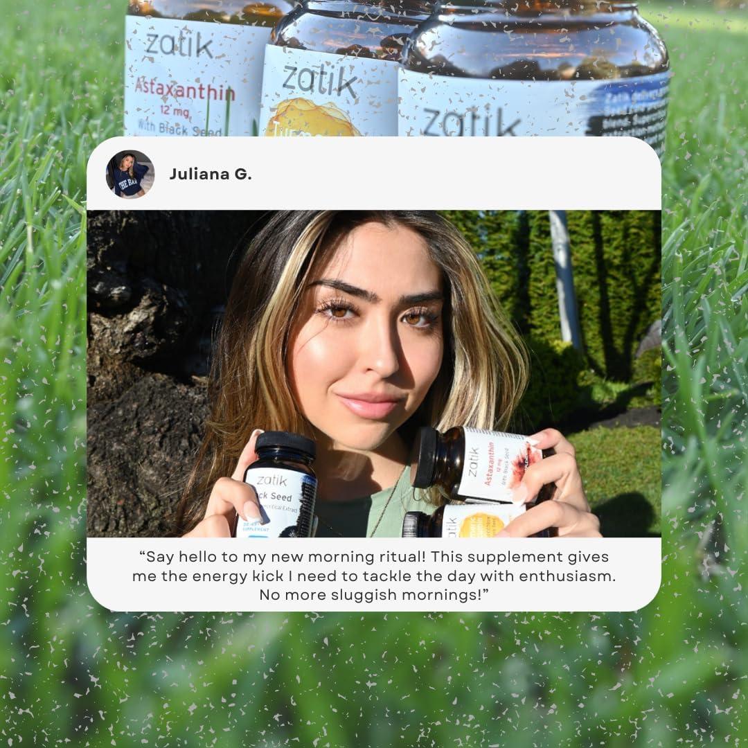 Suplemento Inmunológico Zatik Naturals 90 Cápsulas Veganas