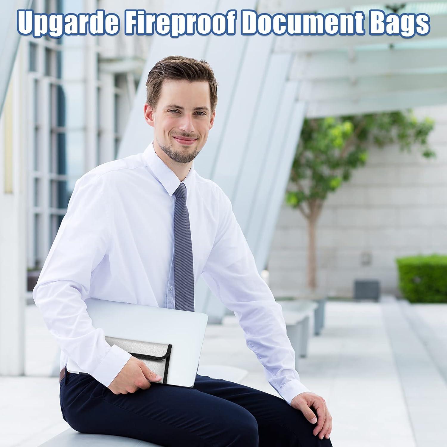 Leinuosen 6 Bolsas Ignífugas 20x12 cm Impermeables