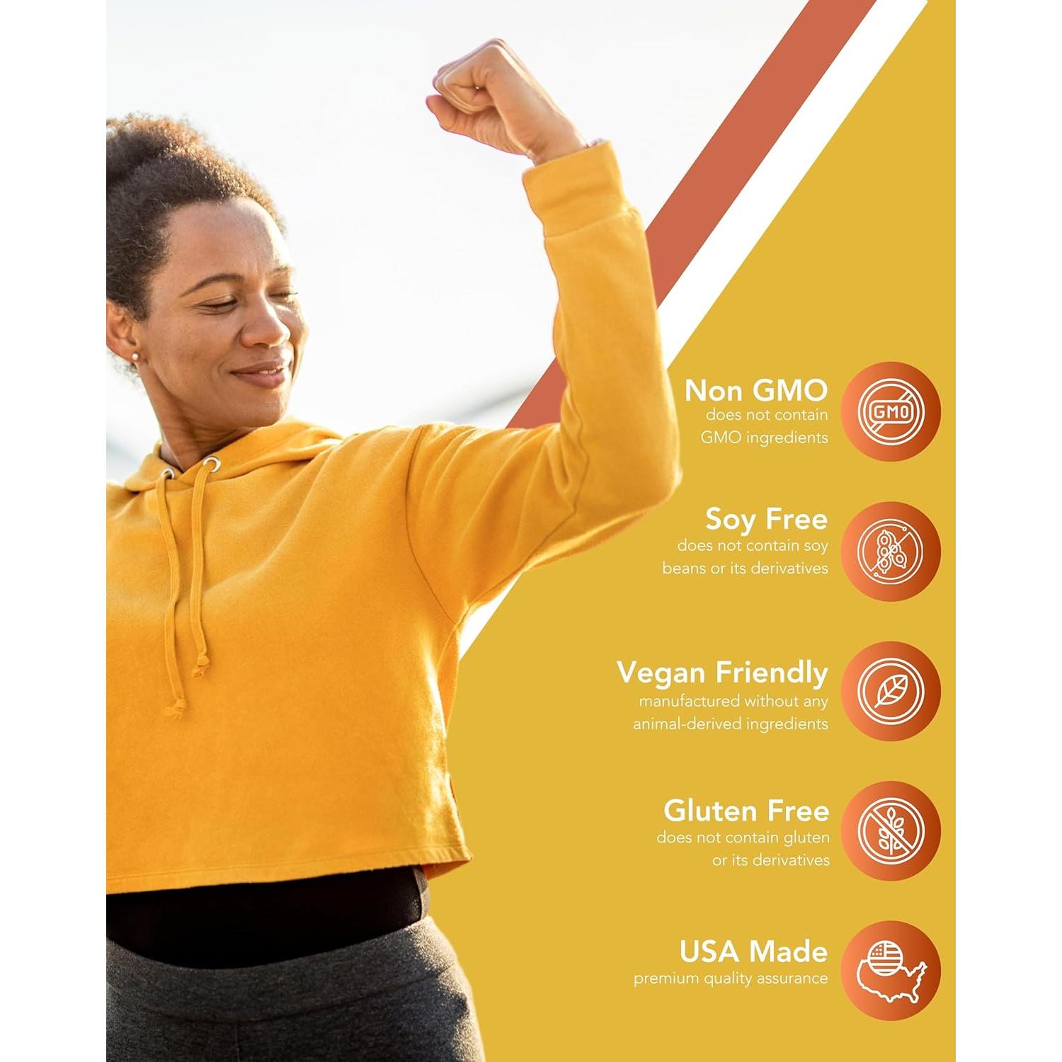 Cápsulas de Cúrcuma y Jengibre Orgánicas COGNITUNE 95% Curcuminoides