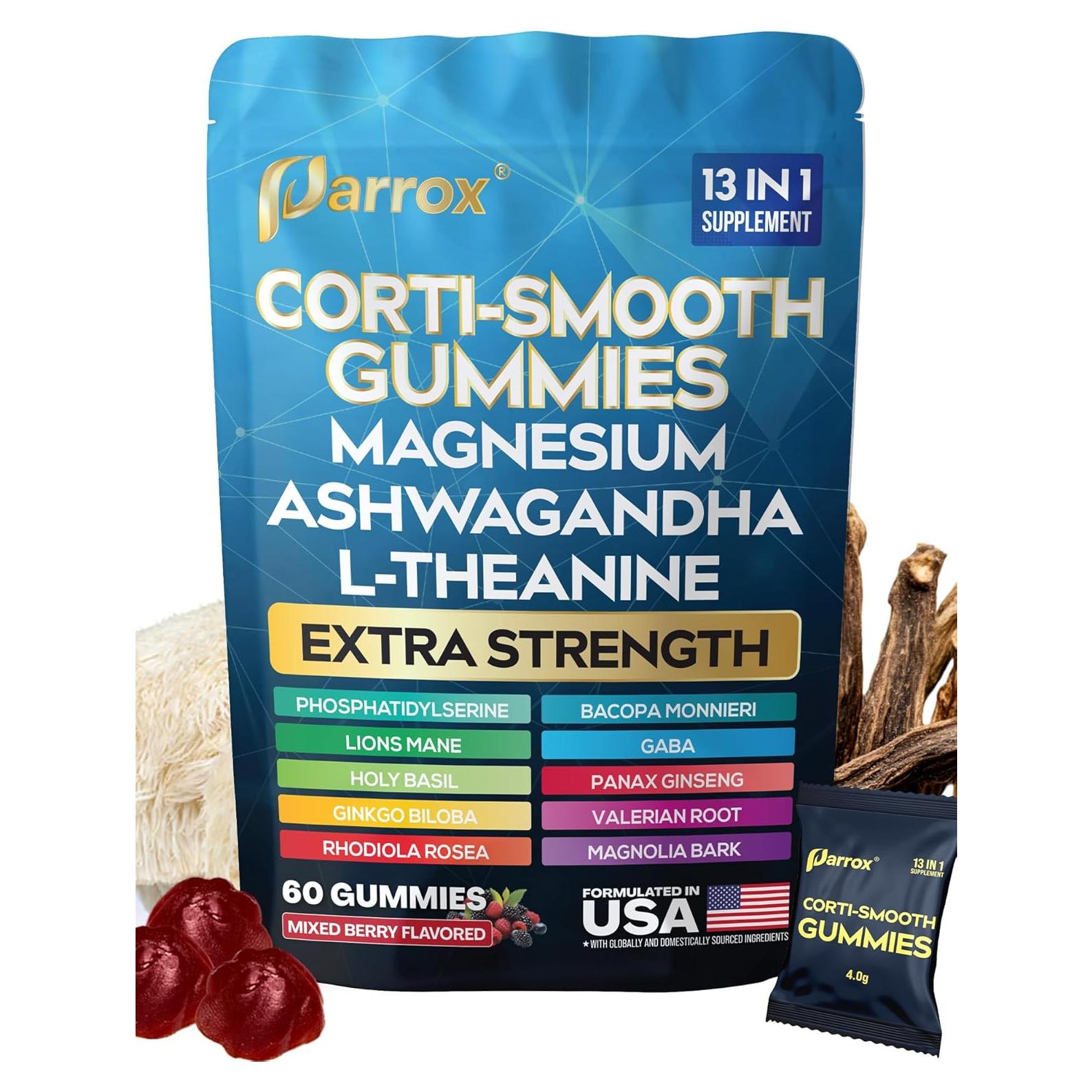 Gominolas Corti-Smooth Parrox 60 Unidades - Sabor Frutos Mixtos