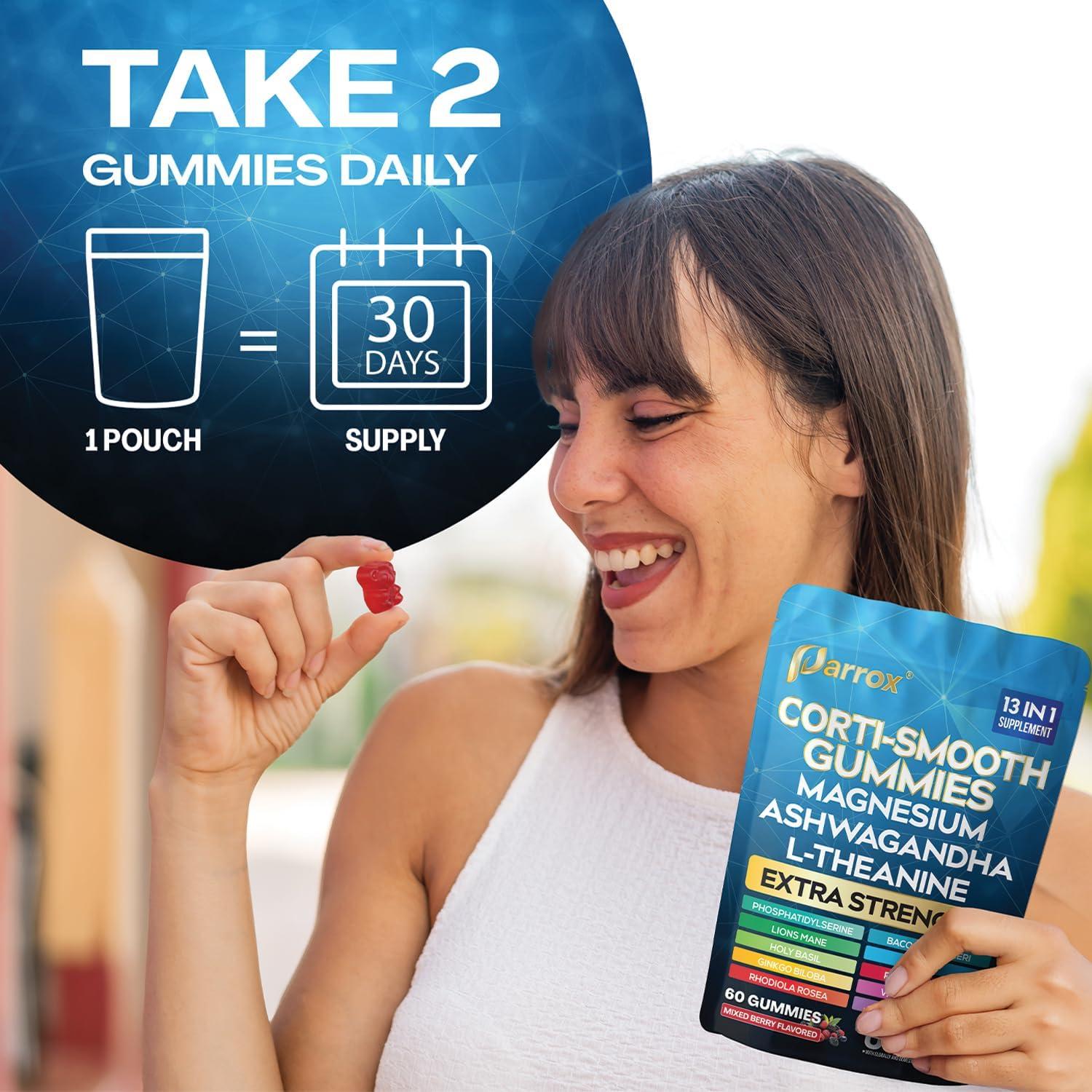 Gominolas Corti-Smooth Parrox 60 Unidades - Sabor Frutos Mixtos