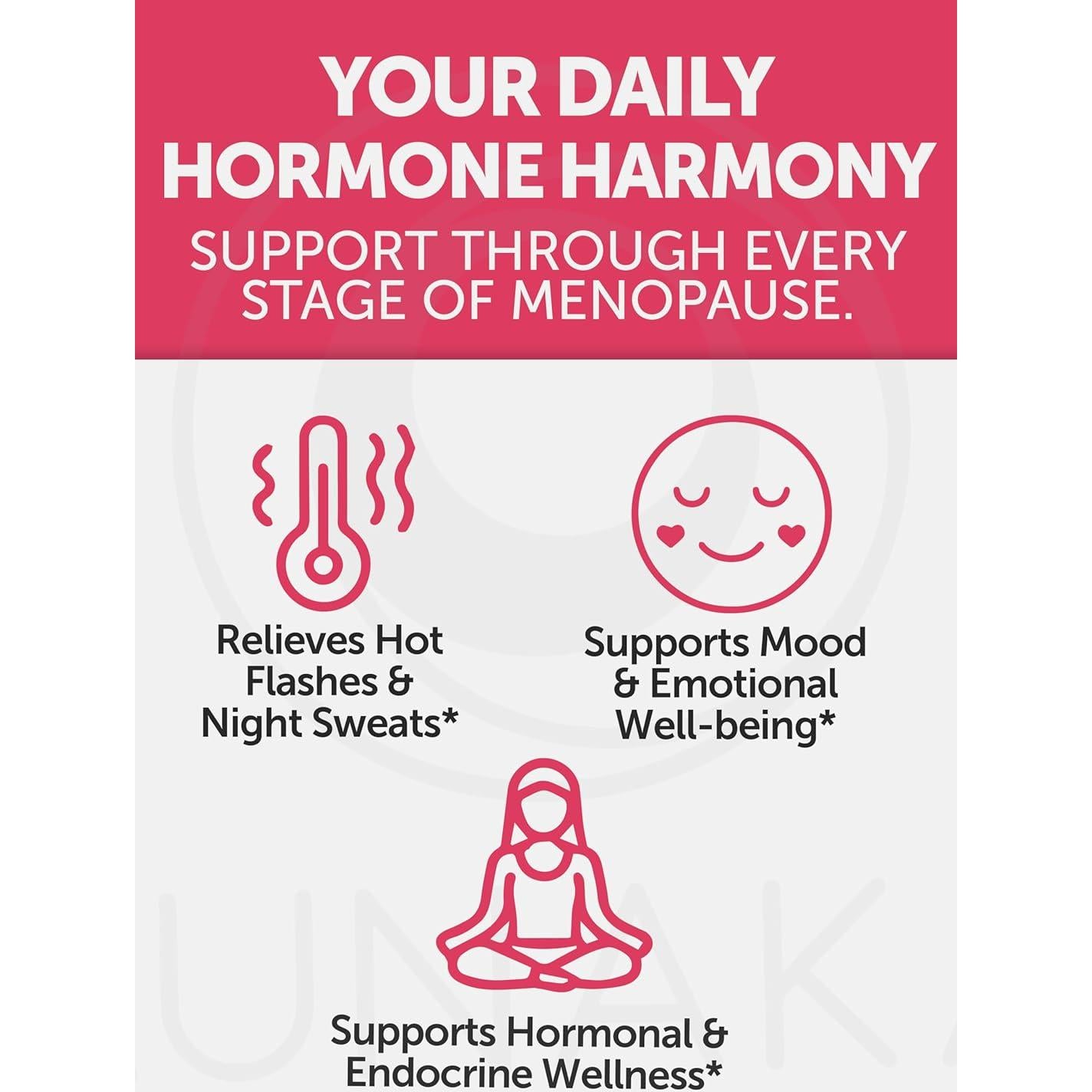 Suplemento Menopausia Lunakai 60 Cápsulas 13-en-1 Natural