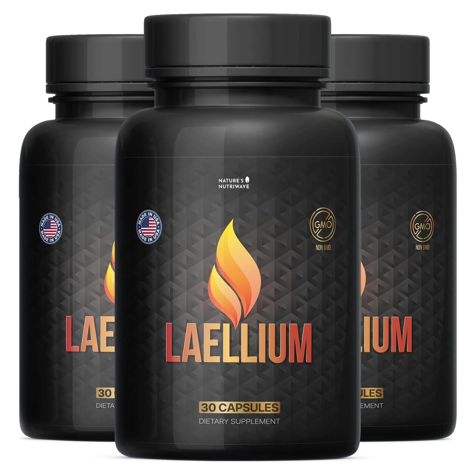 Cápsulas Laellium - Suplemento Natural 30 Cápsulas