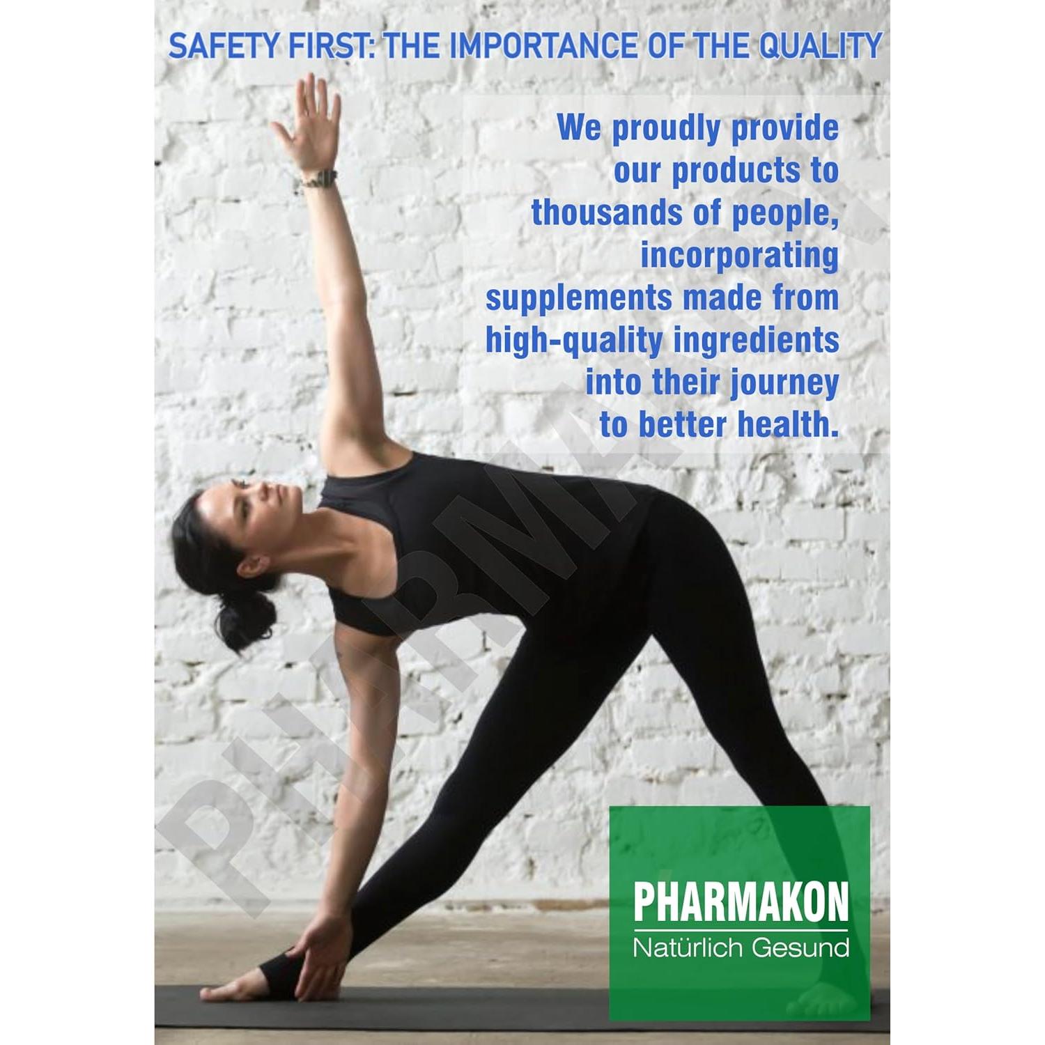 Espirulina Azul Orgánica Pharmakon 90 Cápsulas Veganas