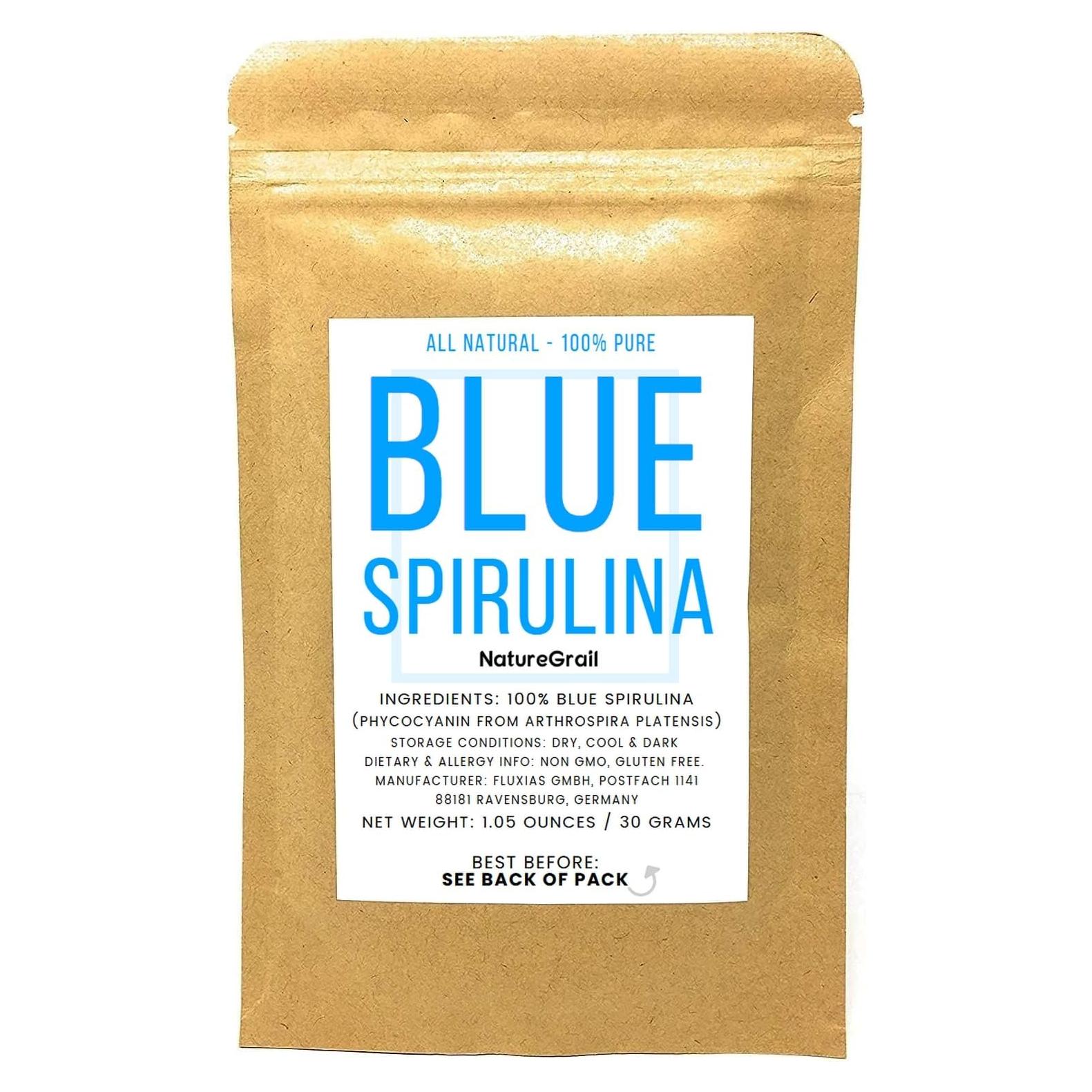 Polvo de Espirulina Azul 100% Puro - FicoCianina 30g