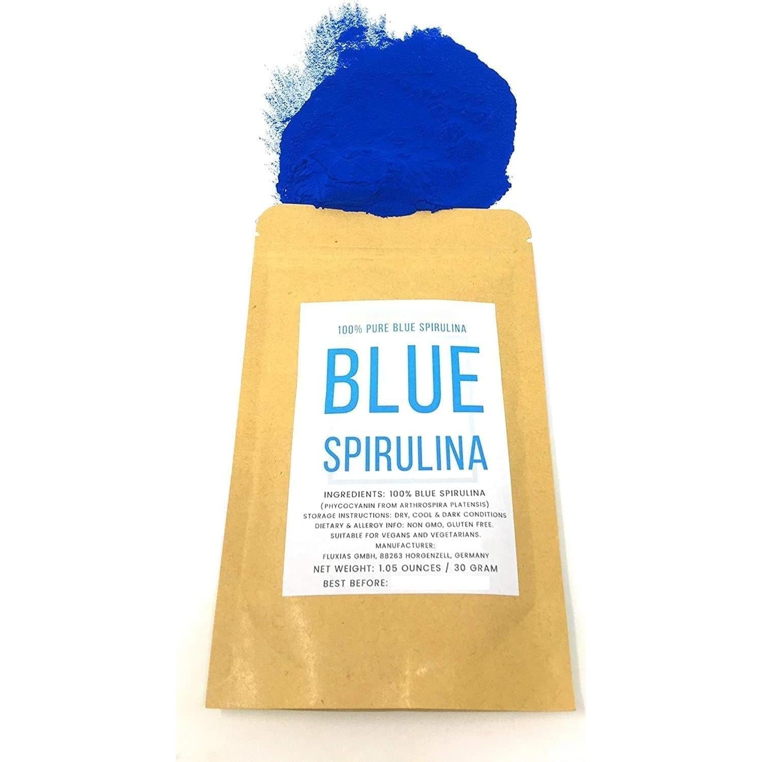 Polvo de Espirulina Azul 100% Puro - FicoCianina 30g