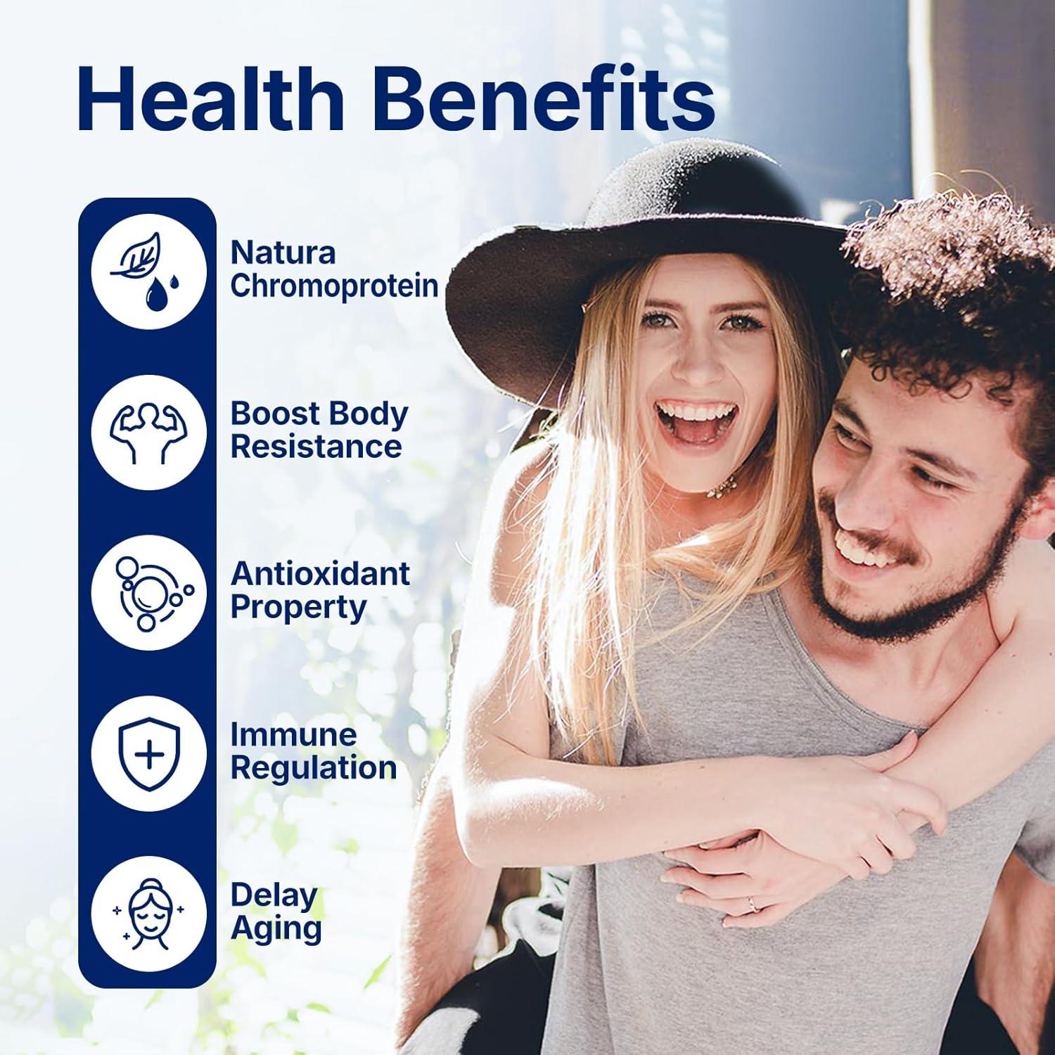 Polvo de Espirulina Azul 100% Pura Lifebooil 30g Vegano