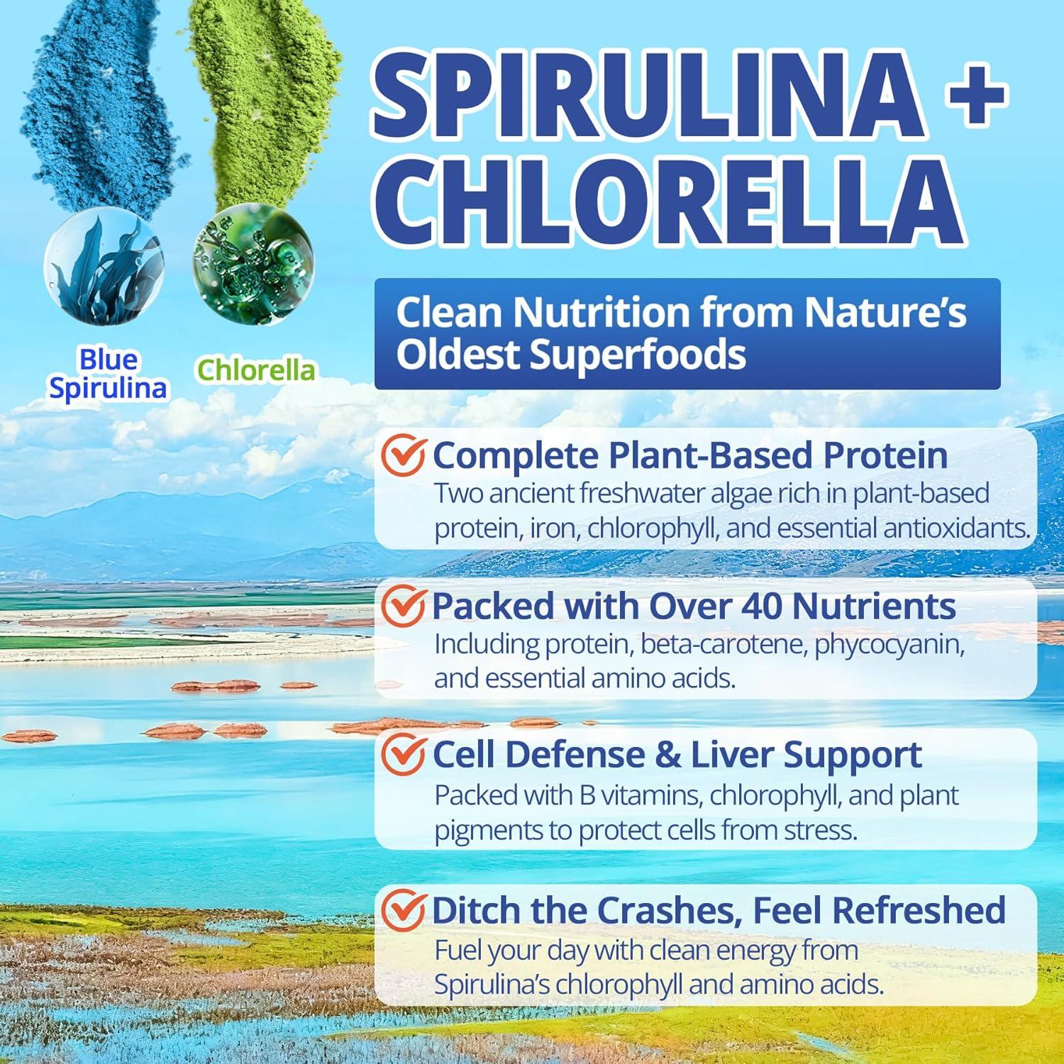 Gomitas de Espirulina y Chlorella LILICARE 60 Unidades Veganas