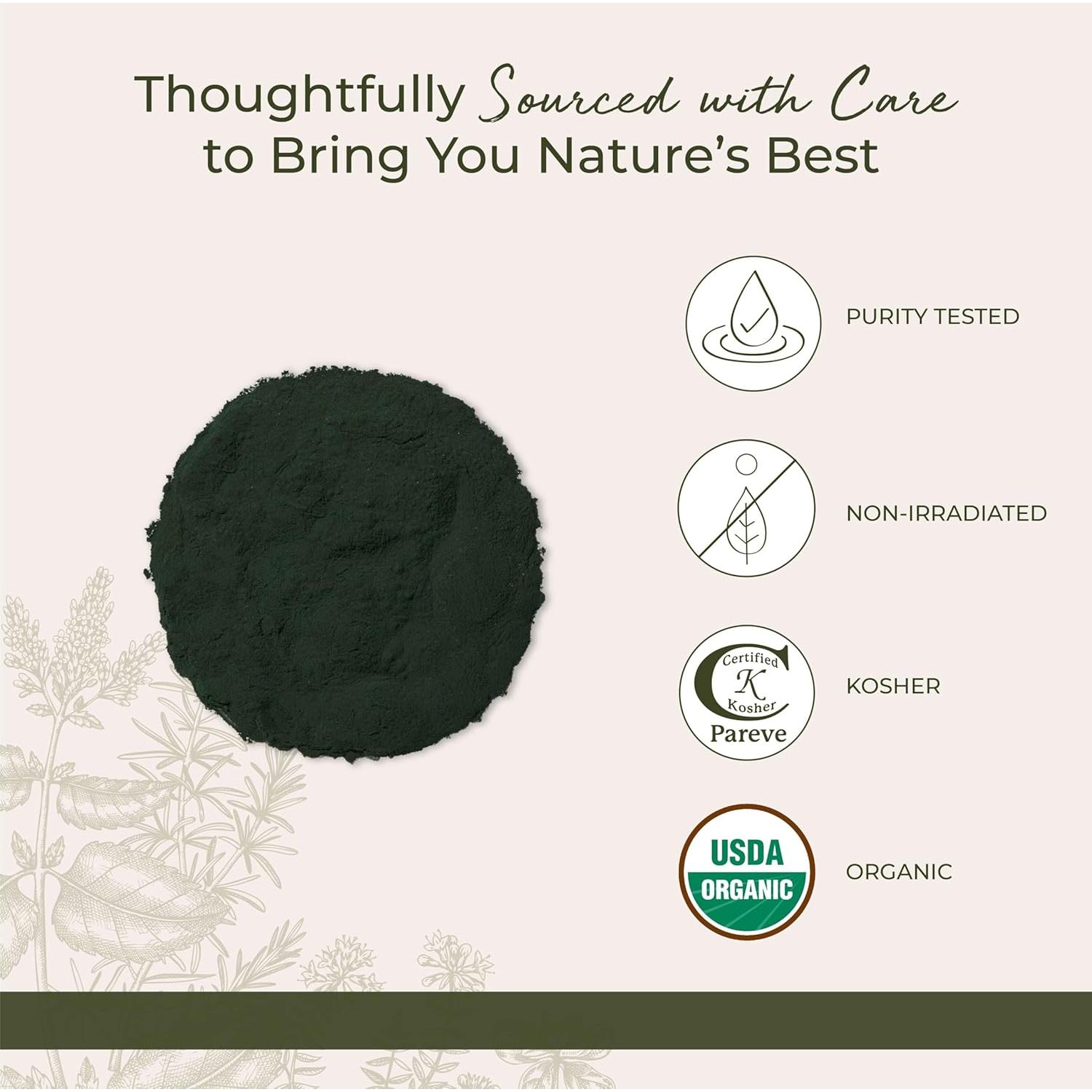 Polvo de Espirulina Orgánica Starwest Botanicals 0.45 kg