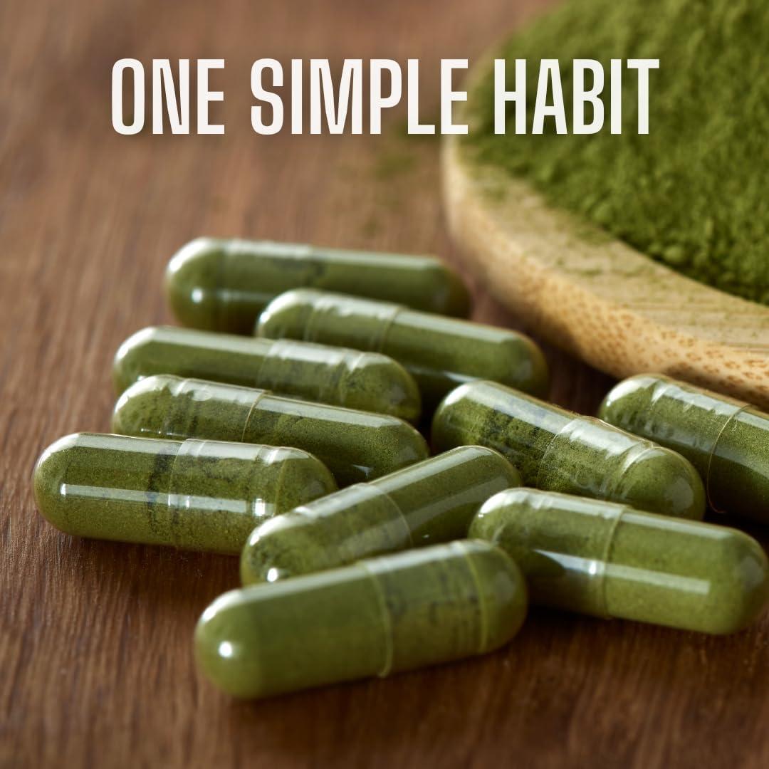 Cápsulas de Espirulina Verde Orgánica Lone Star - 120 Unidades