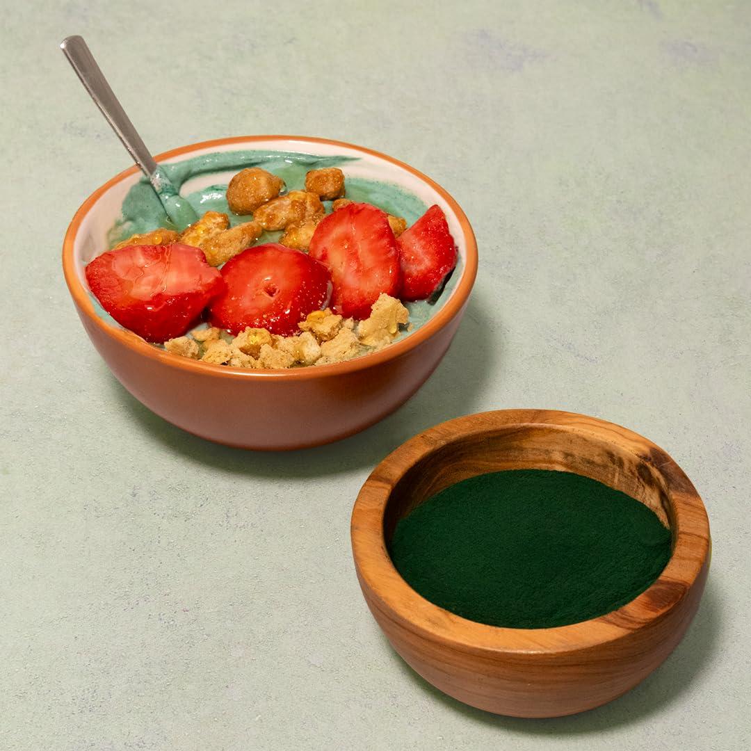 Espirulina en Polvo Orgánica 453g - Empresa Positivamente