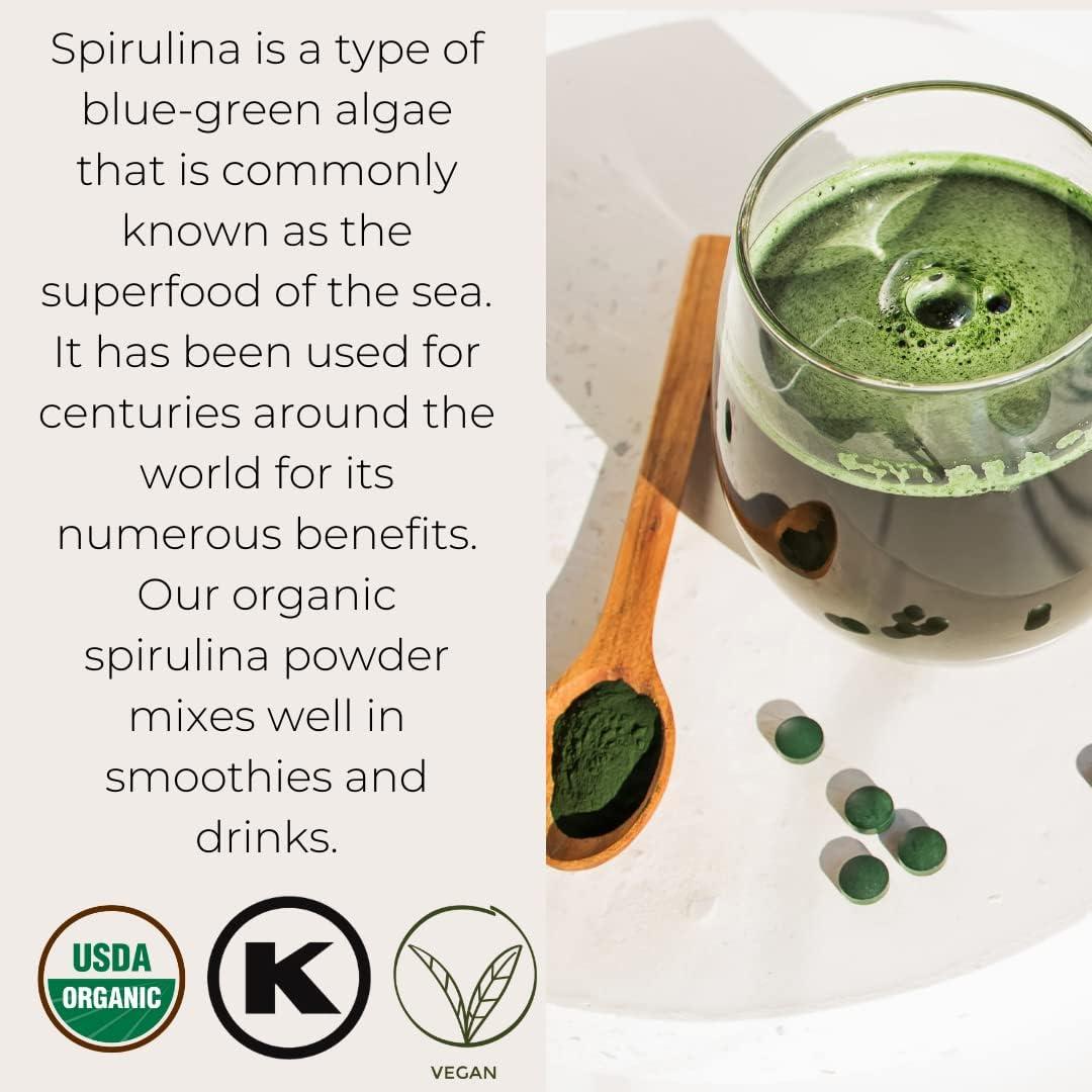 Polvo de Espirulina Orgánica Starwest Botanicals 113g