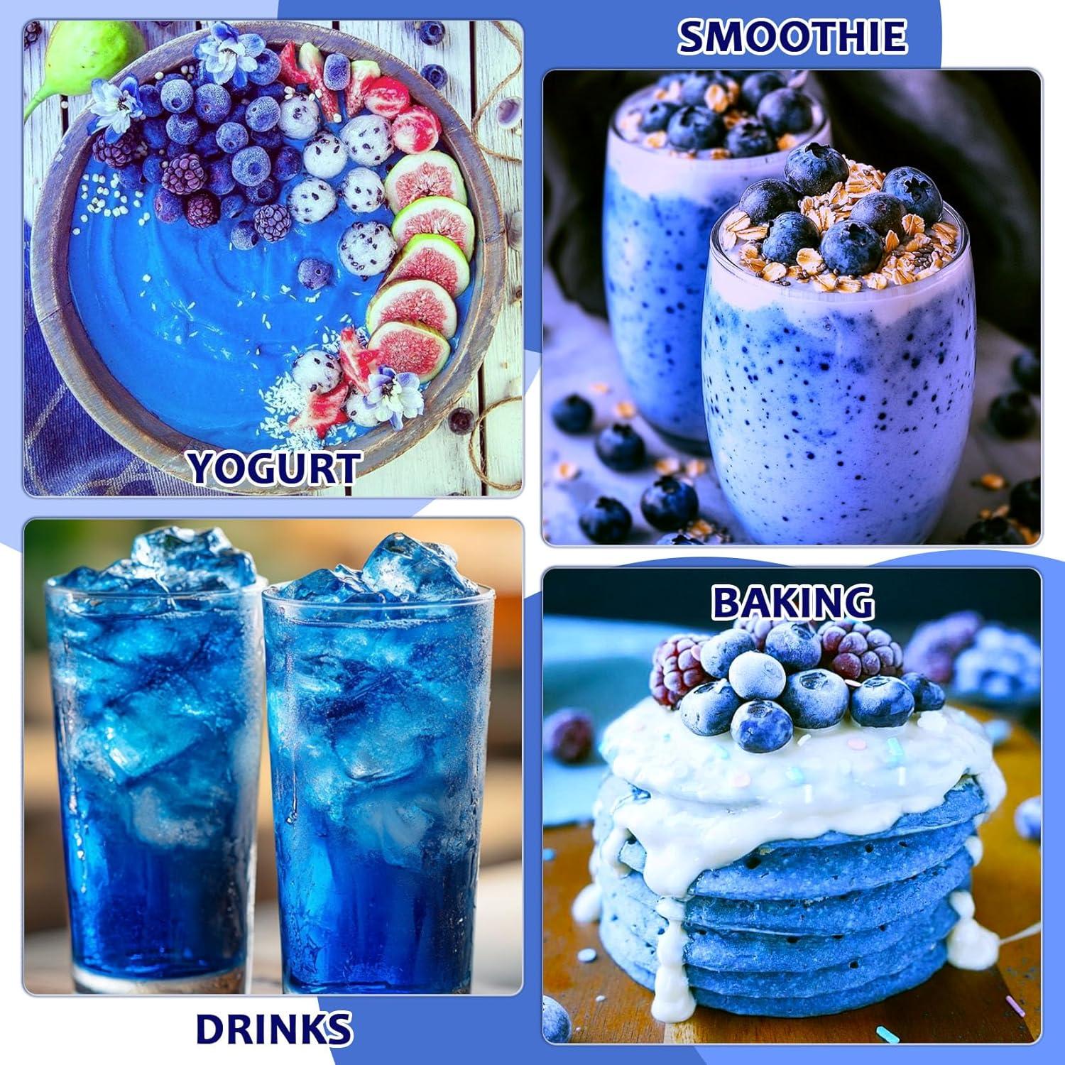 Polvo de Espirulina Azul IMakArt 85g Colorante Natural