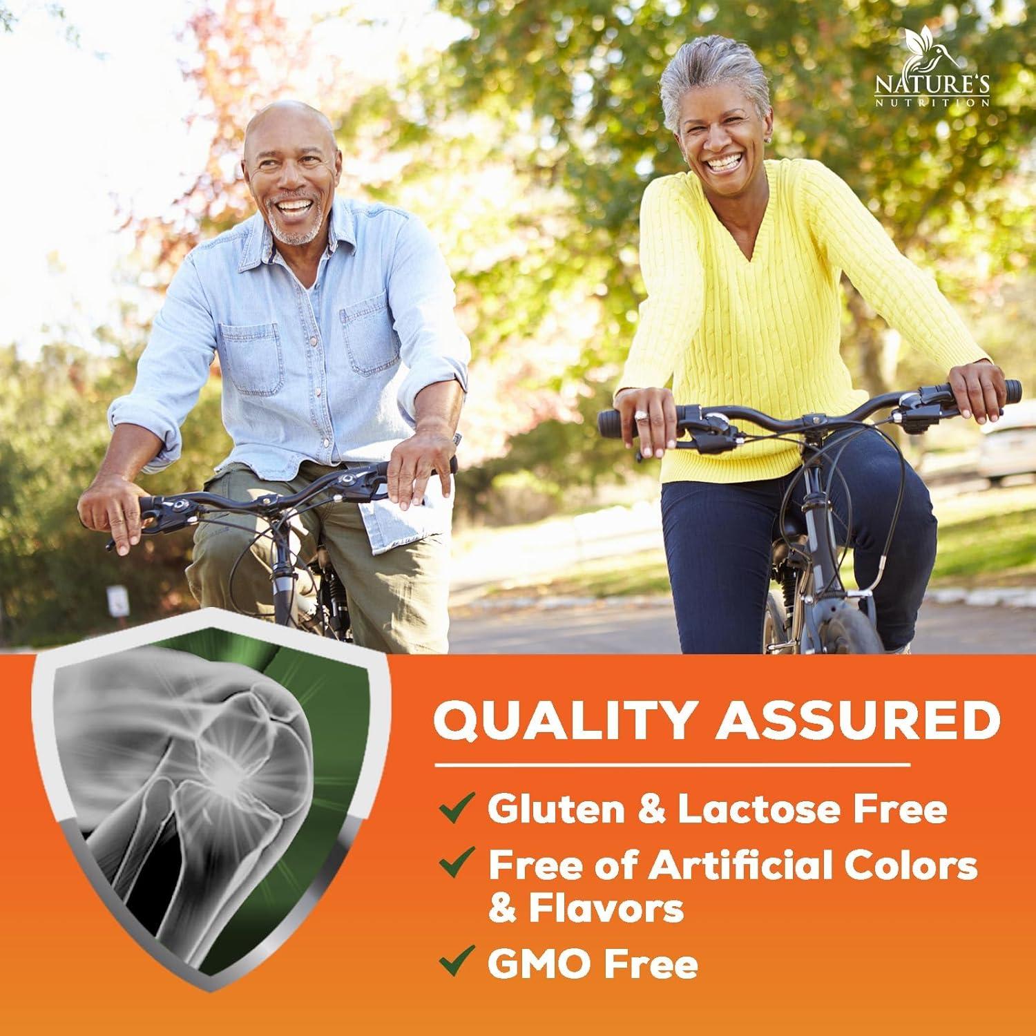 Suplemento de Cúrcuma Curcumina 2000mg con Glucosamina - 60 Cápsulas