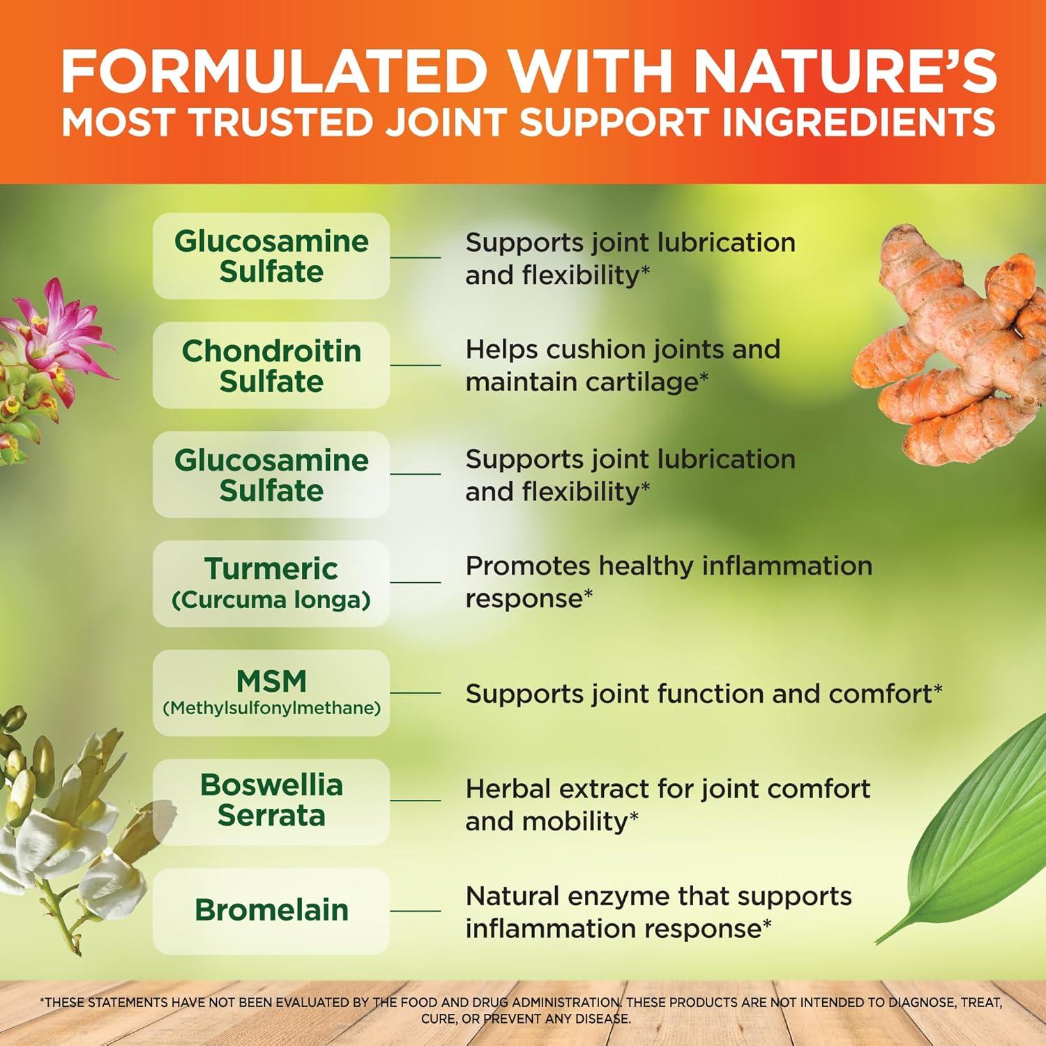 Suplemento Articular Vitalize Life - Glucosamina, Cóndroitina y Cúrcuma - 60 Cápsulas Vegetales