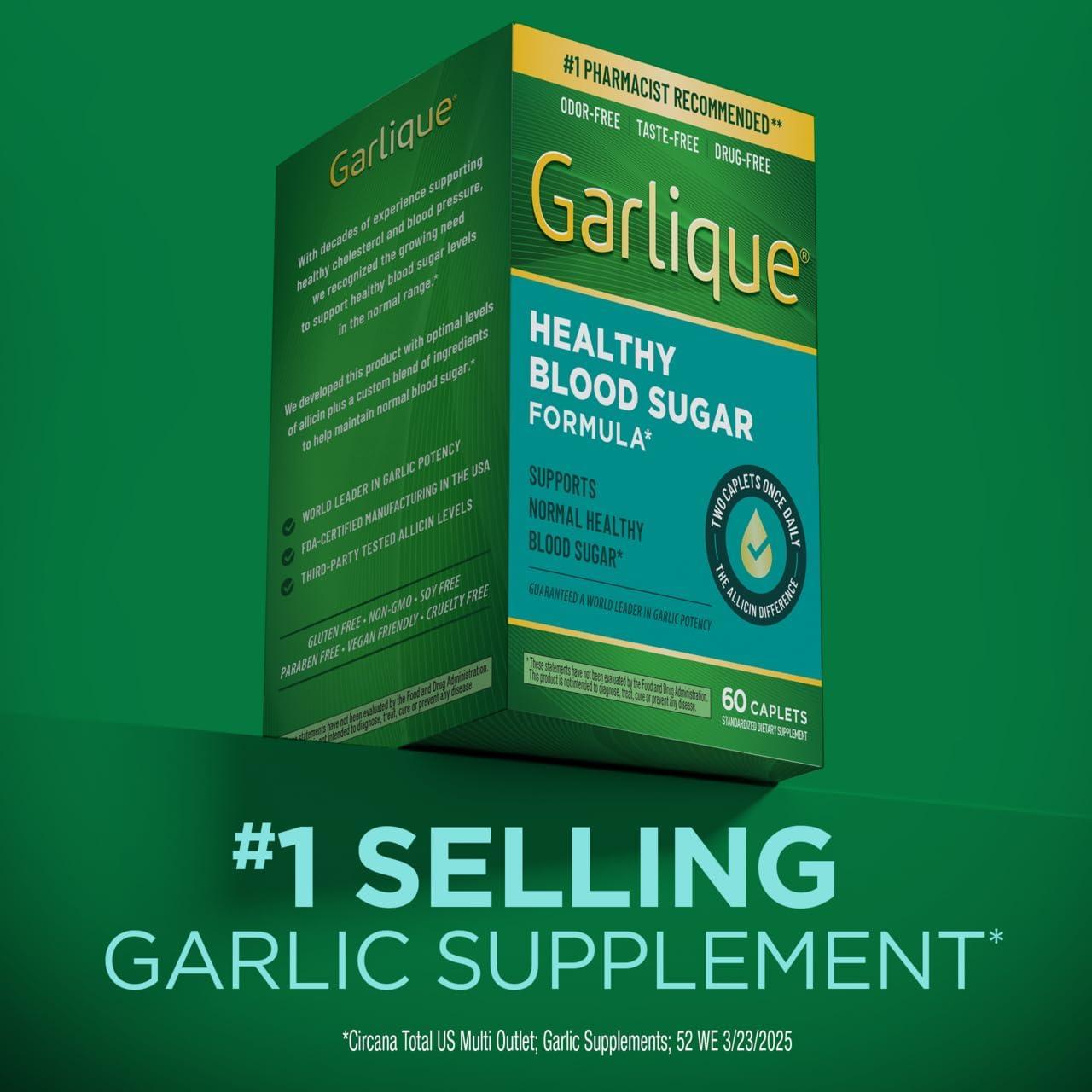 Suplemento de Ajo Garlique 6000 mcg Sin Olor 60 Tabletas