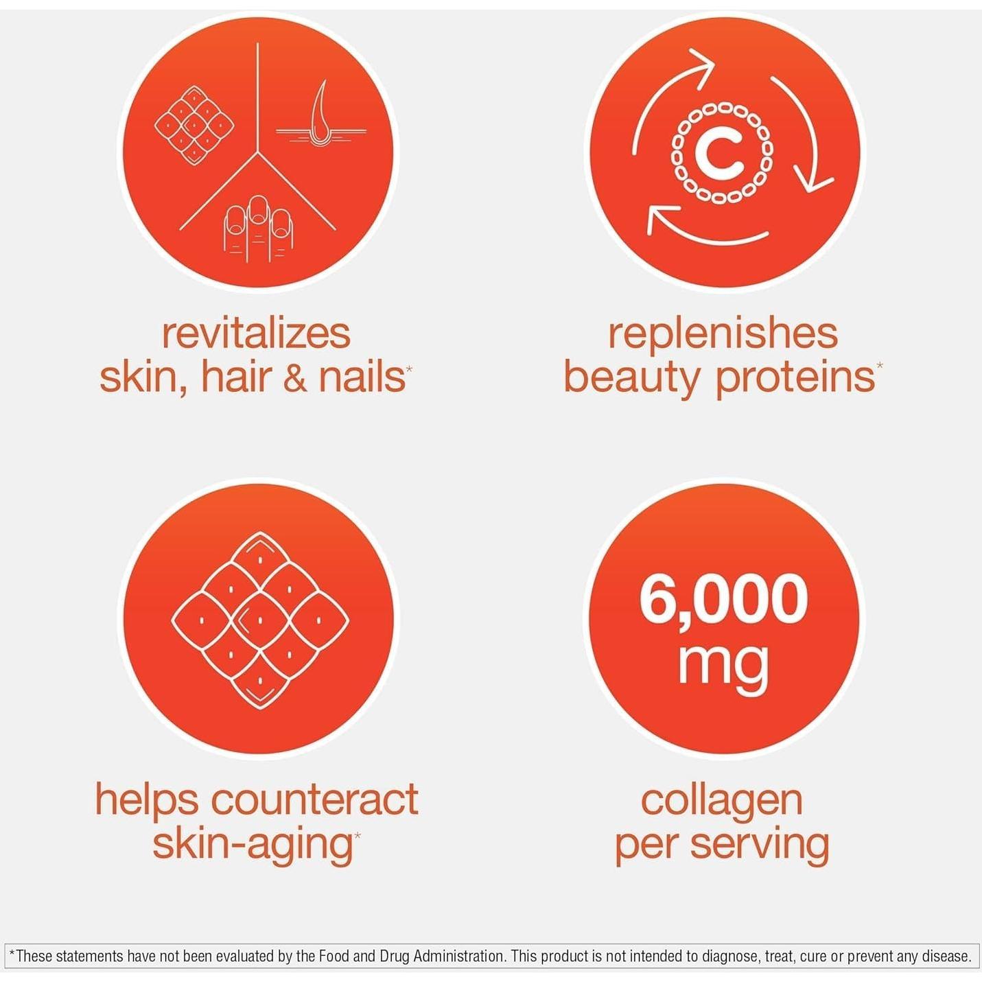 Colágeno Avanzado Youtheory 6000 mg con Vitamina C - 290 Tabletas