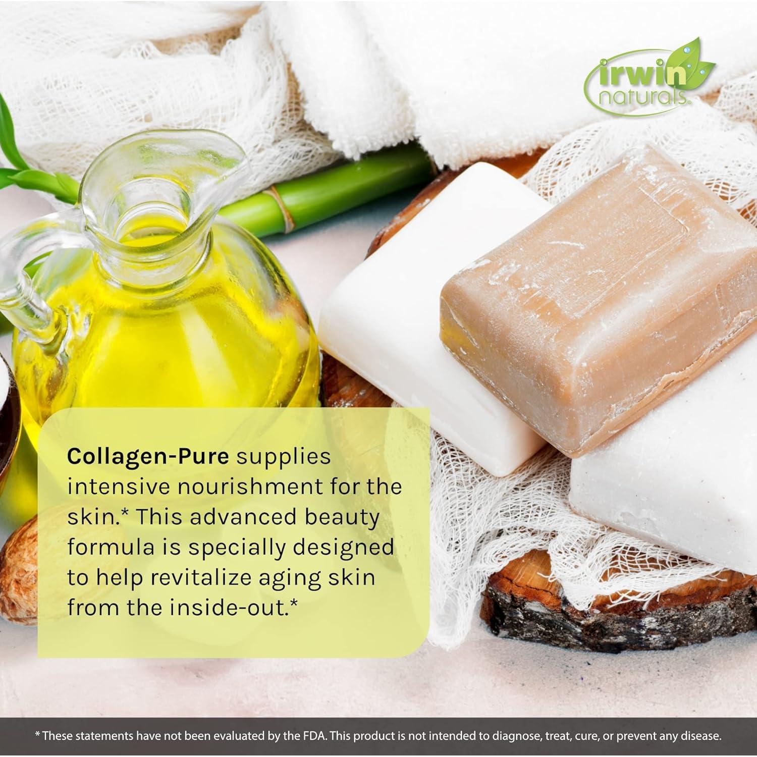 Colágeno Puro Irwin Naturals 2000 mg - 80 Gelatinas Blandas