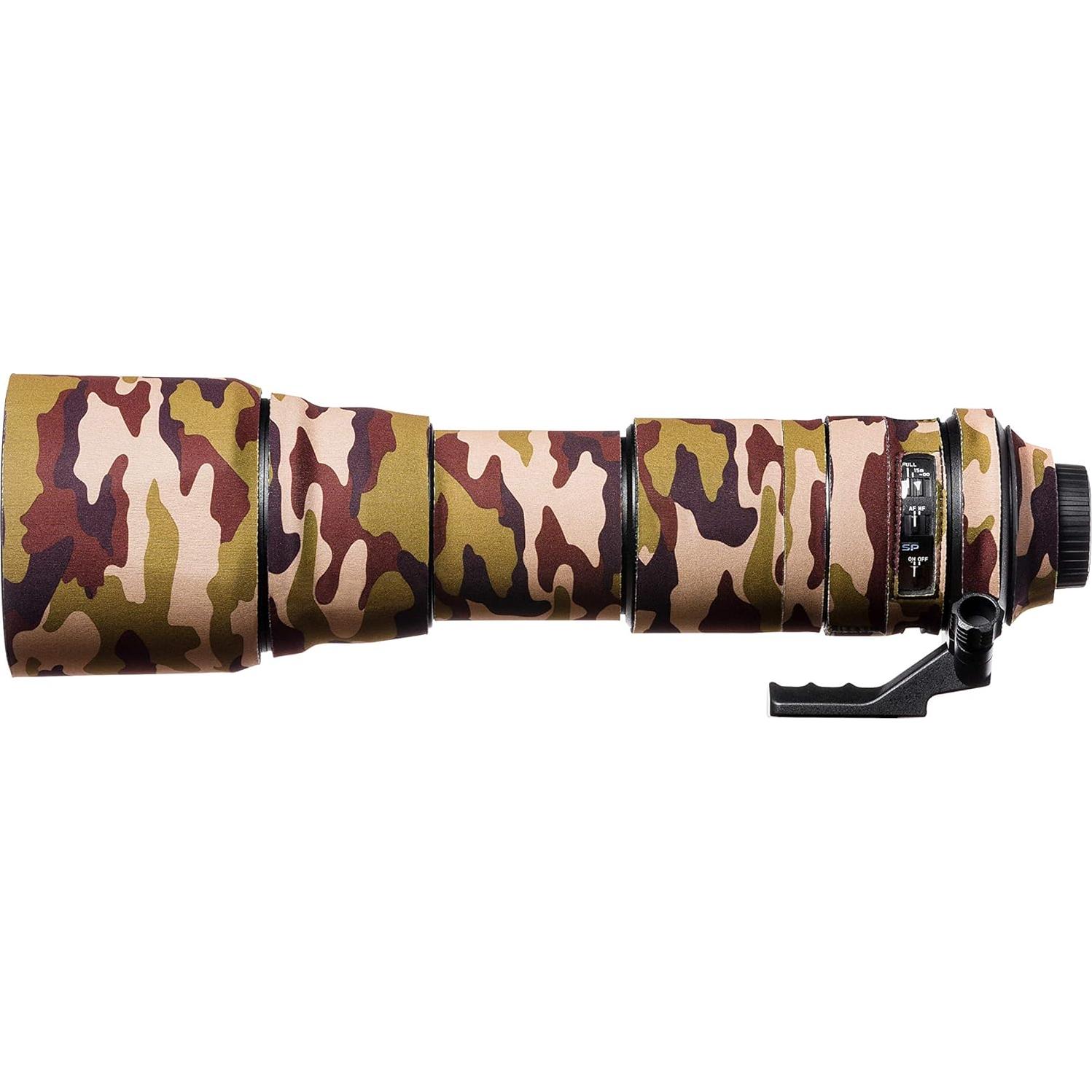 Funda de Lente easyCover Camuflaje Marrón 150-600mm