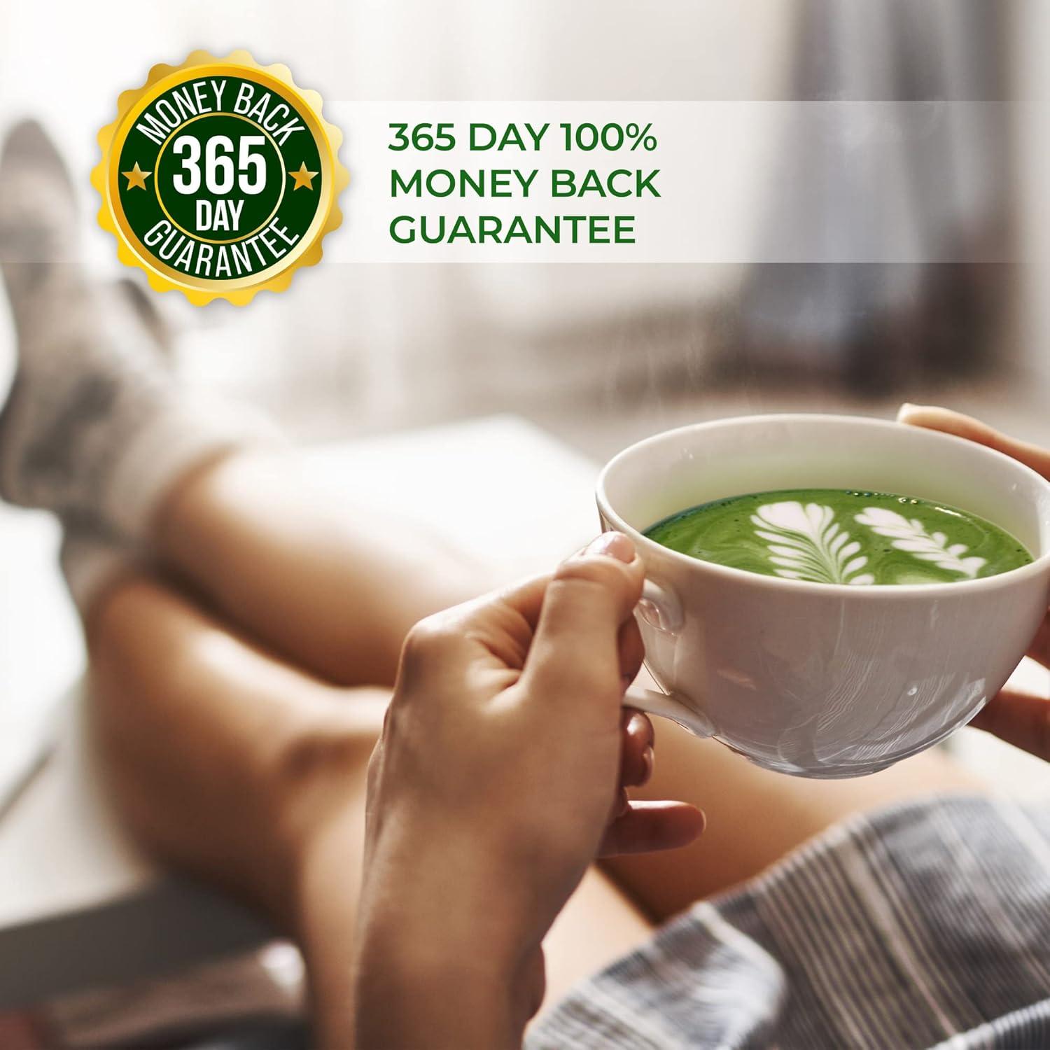 Polvo de Té Verde Matcha Orgánico uVernal 454g - 100% Puro