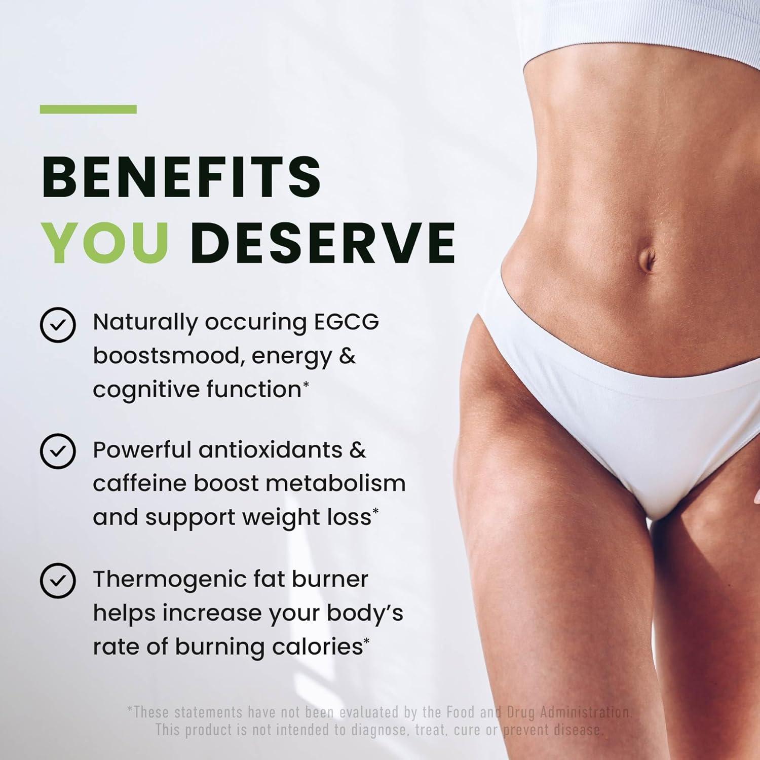 Píldoras de Pérdida de Peso Nobi Nutrition Té Verde 60 Ct