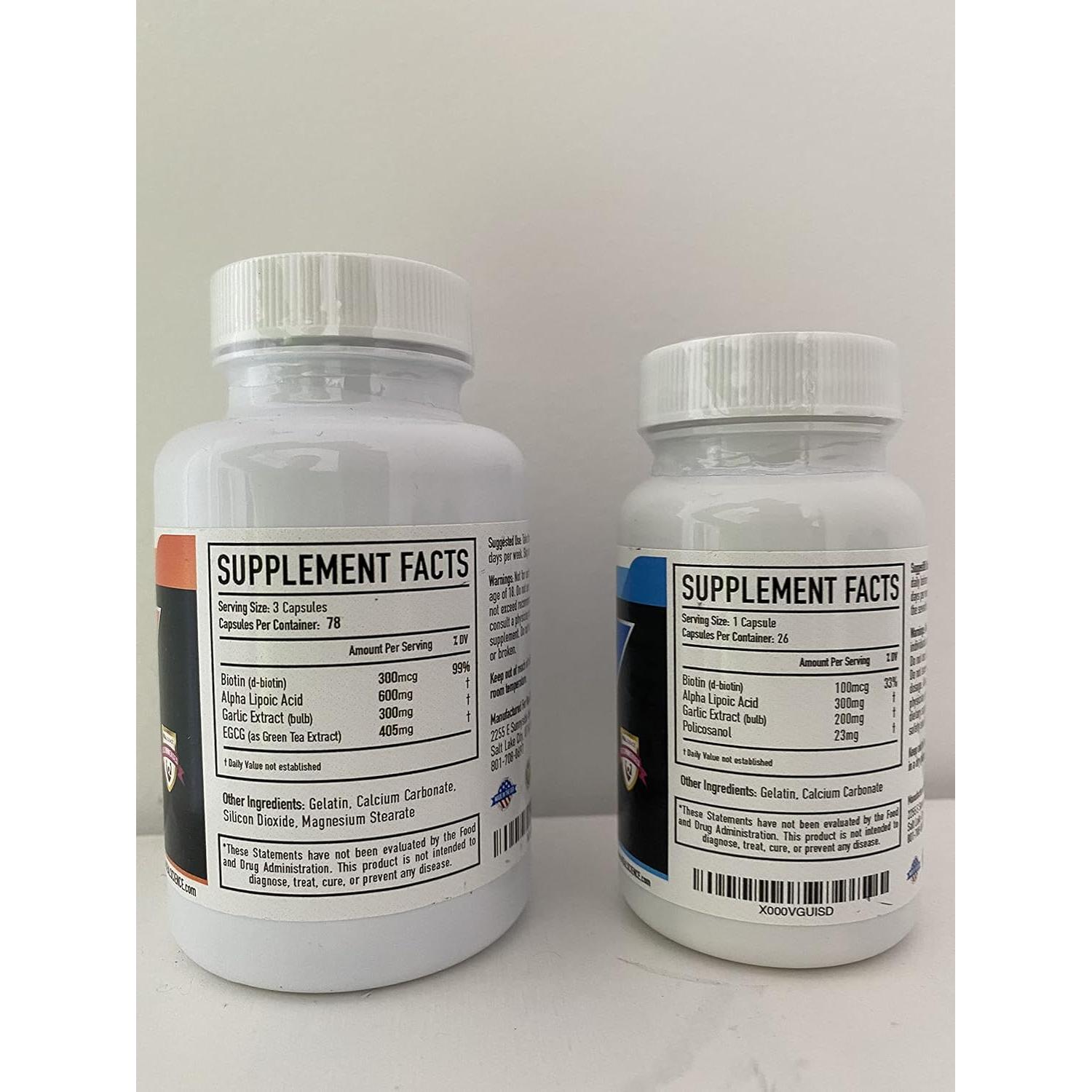 Suplementos PAGG Tim Ferris - Té Verde y Ácido Alfa Lipoico