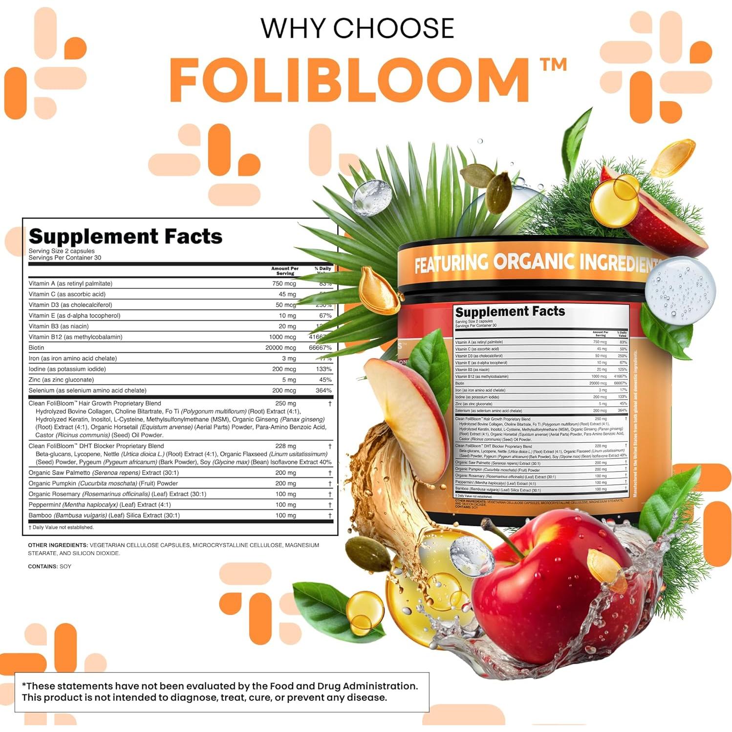 Suplemento Clean Nutra Aceite de Semilla de Calabaza 60 Cápsulas