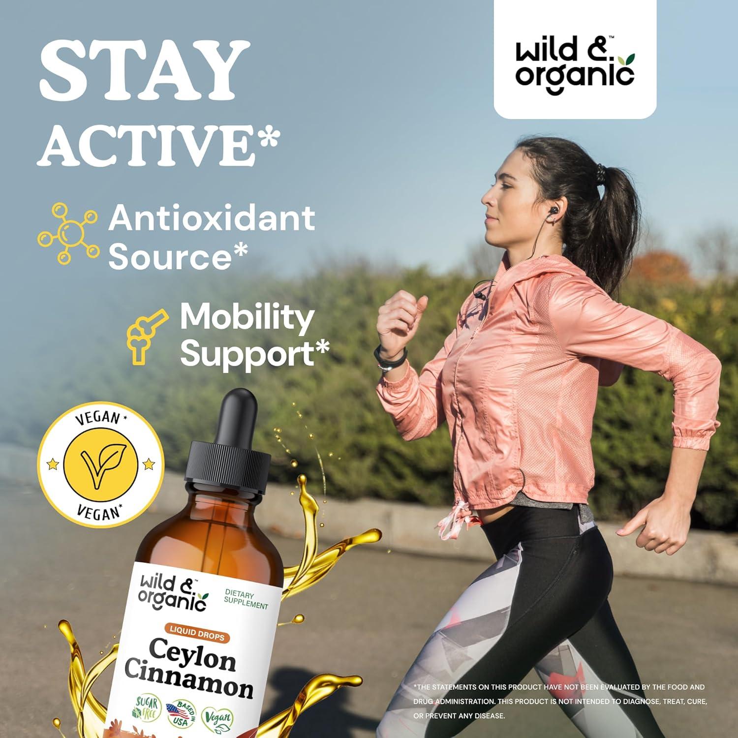 Tintura de Canela de Ceilán Silvestre 500 mg - 118 ml Vegana