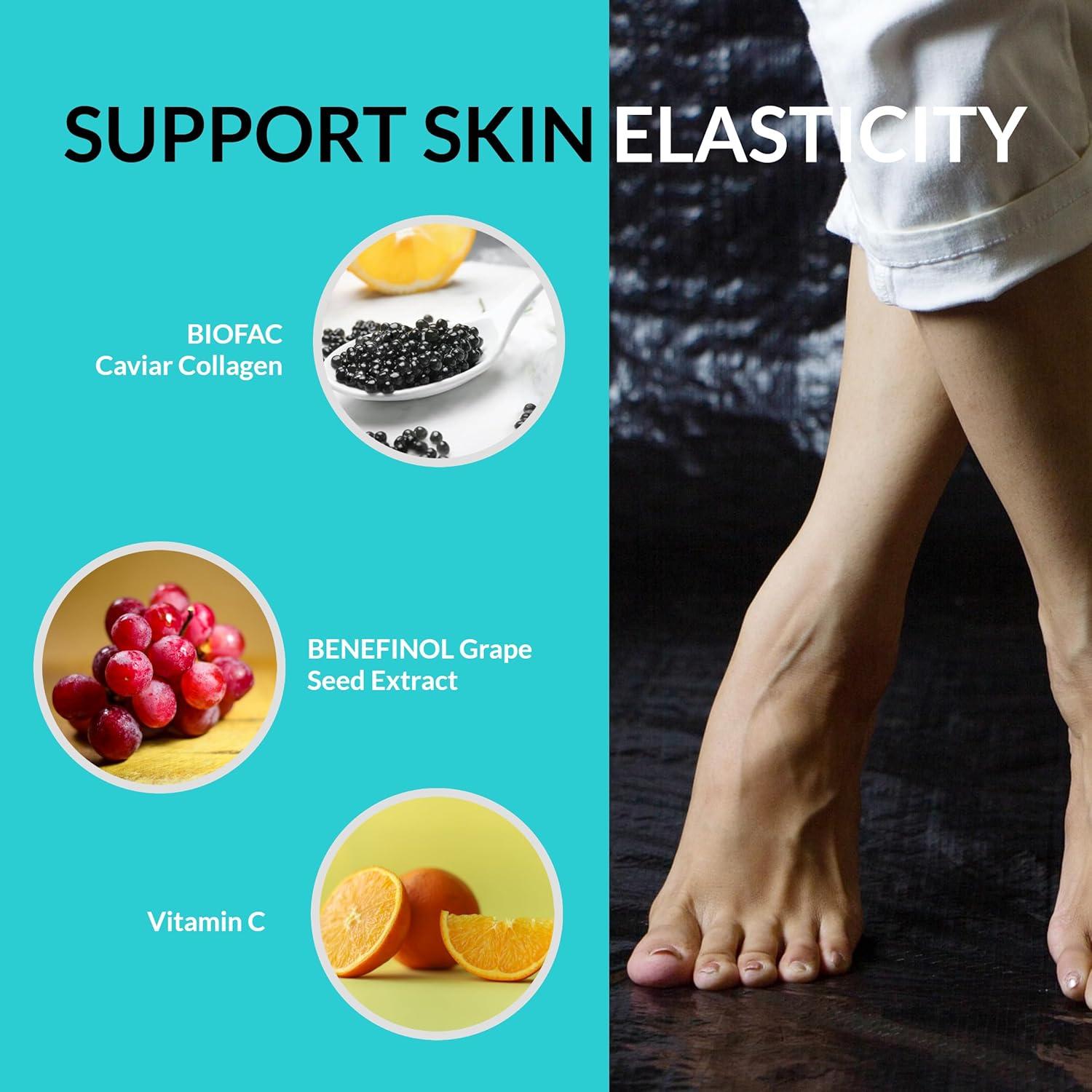 Suplemento Anticelulitis UpNourish 90 Cápsulas con Colágeno