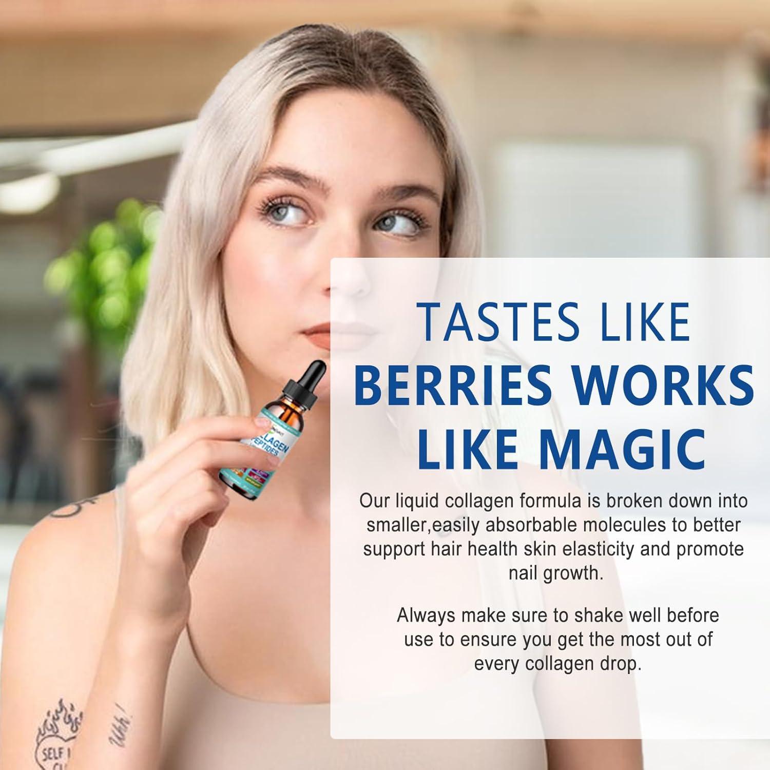 Gotas Líquidas de Colágeno JINGYAT 140g - Piel, Cabello, Articulaciones