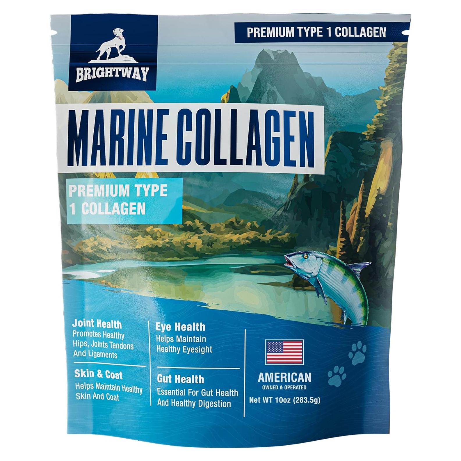 Colágeno Marino para Perros Brightway Pets - Salud Articular y Piel