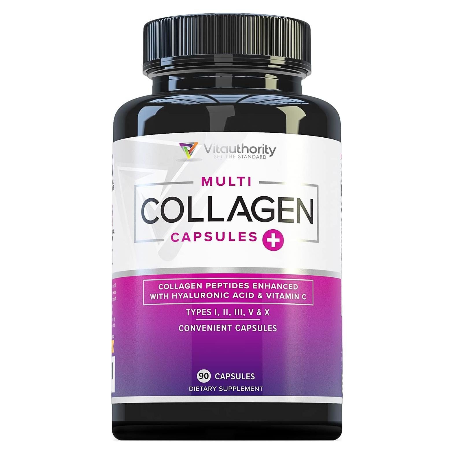 Cápsulas de Colágeno Hidrolizado Vitauthority 90 Unidades
