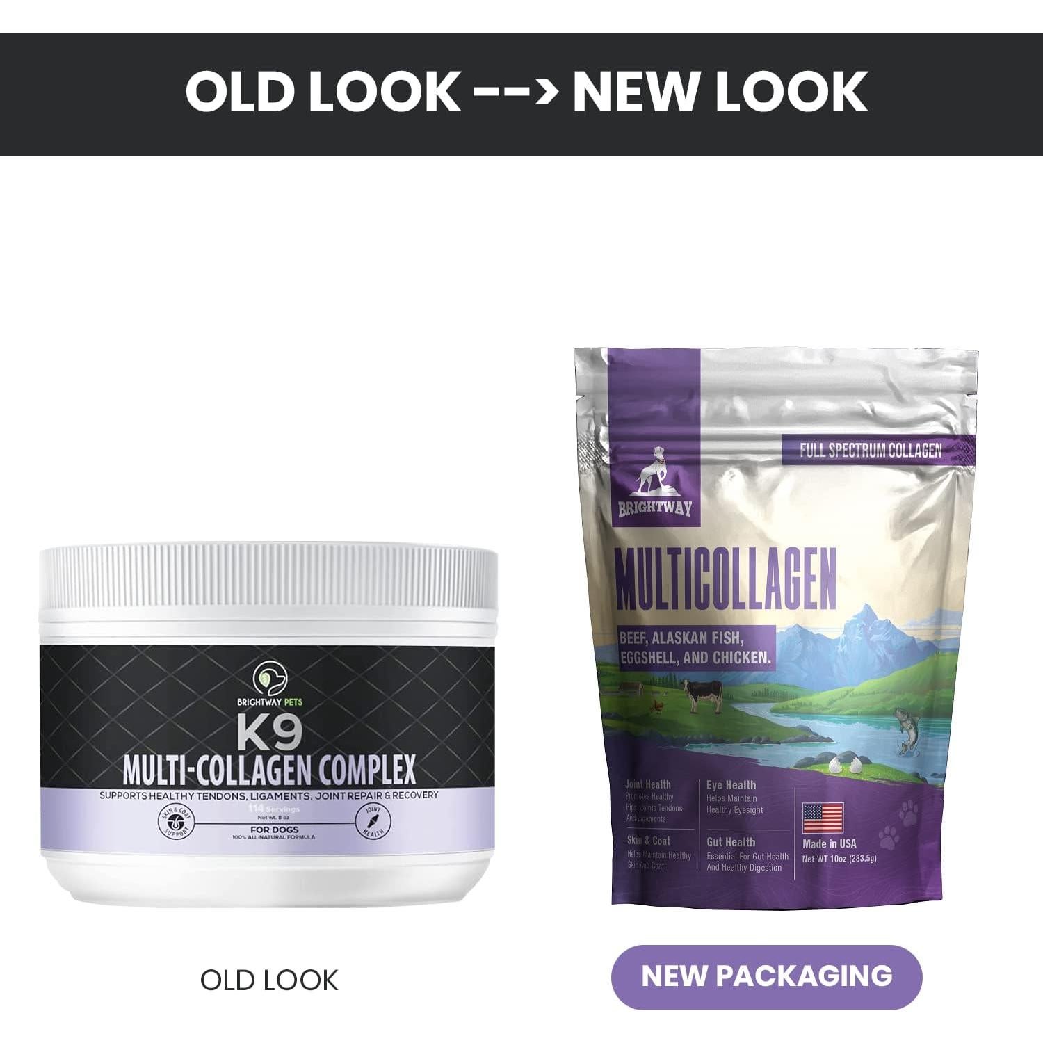 Suplemento de Colágeno Líquido para Perros Brightway 226g