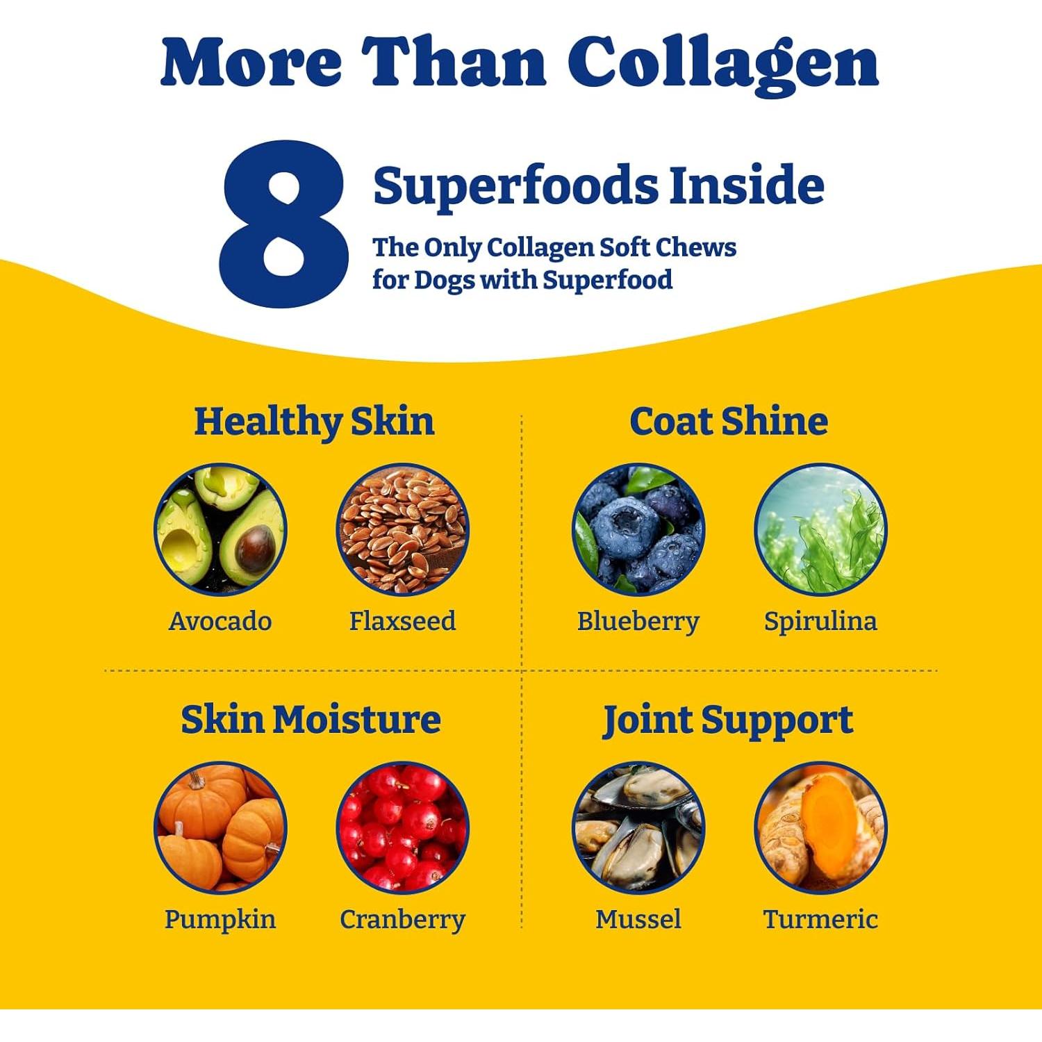 Golosinas de Colágeno para Perros YoYoBay - 120 Unidades, Sabor Pato y Pera