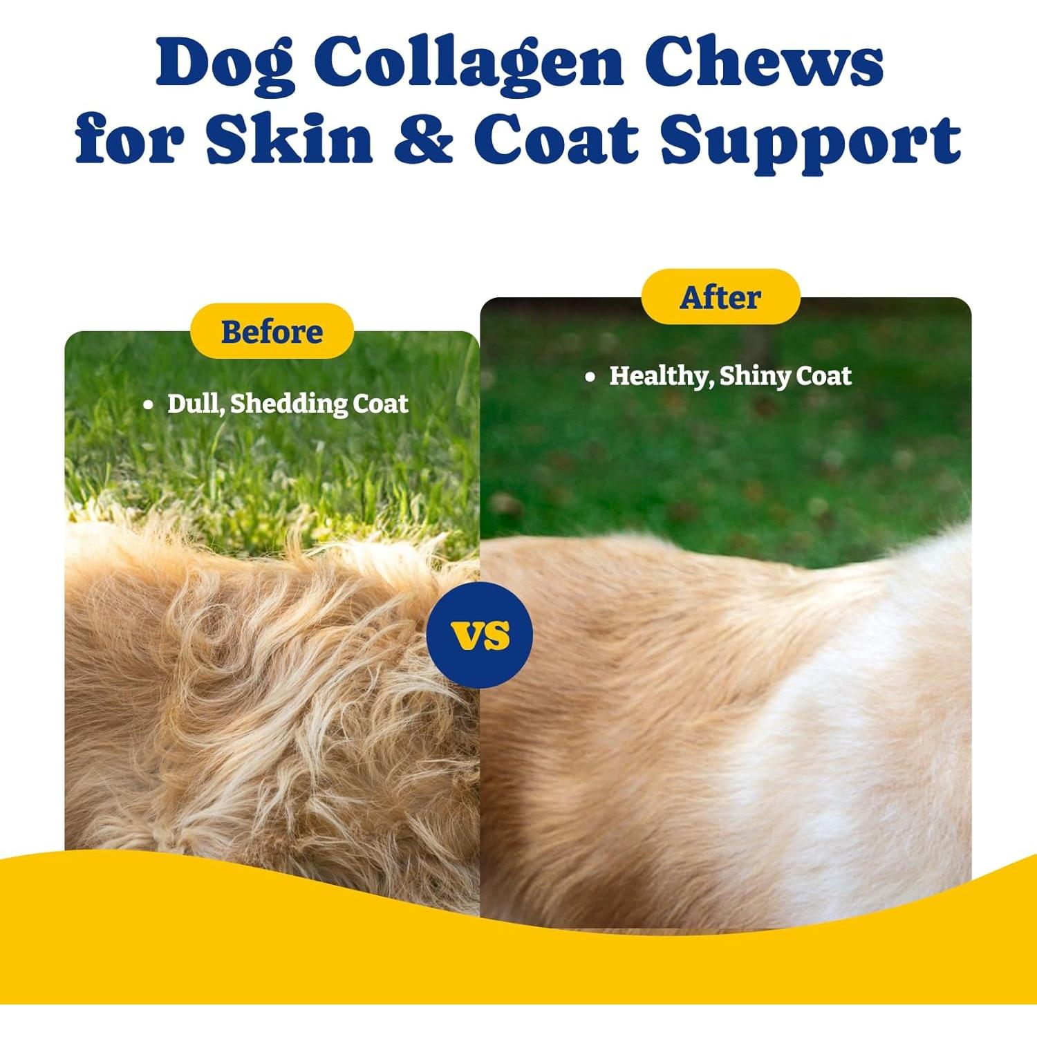 Golosinas de Colágeno para Perros YoYoBay - 120 Unidades, Sabor Pato y Pera