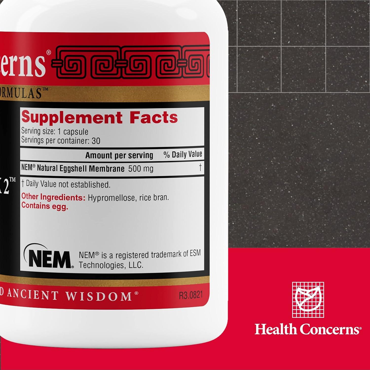 Suplemento de Colágeno Health Concerns 30 Cápsulas NEM