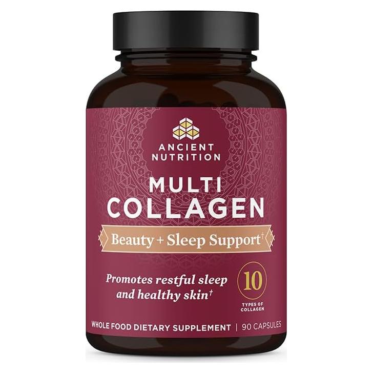 Píldoras de colágeno Ancient Nutrition 90 Ct belleza y sueño